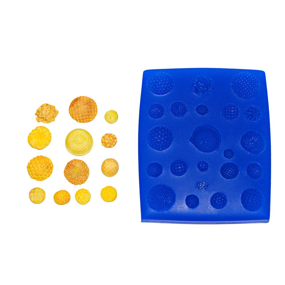 Assorted Centers Silicone Mold Fl295 By First Impressions Molds