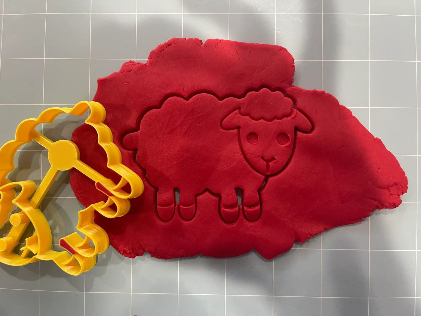 Cute Sheep Animal Cookie Cutter