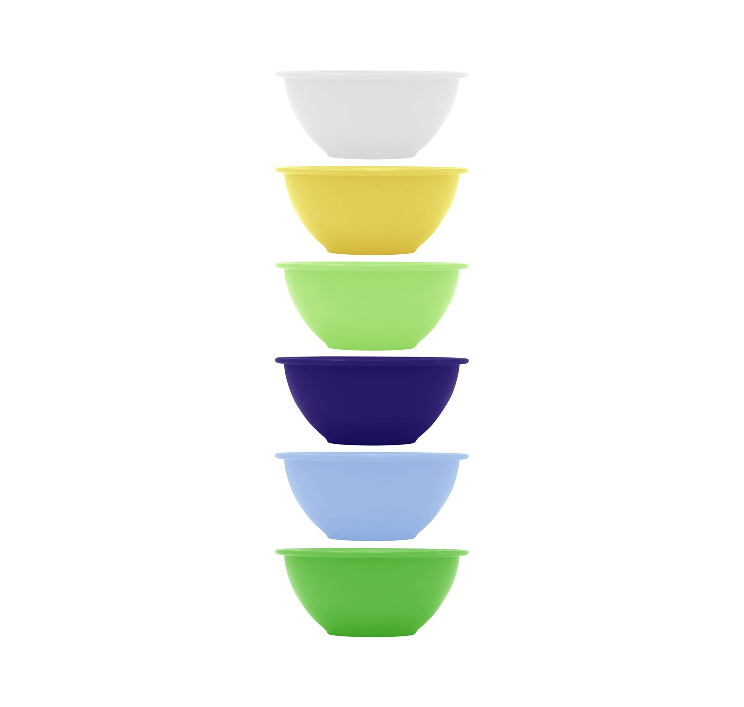 Gourmet Home Products Mini Bowls, 6-Pc Set, Green
