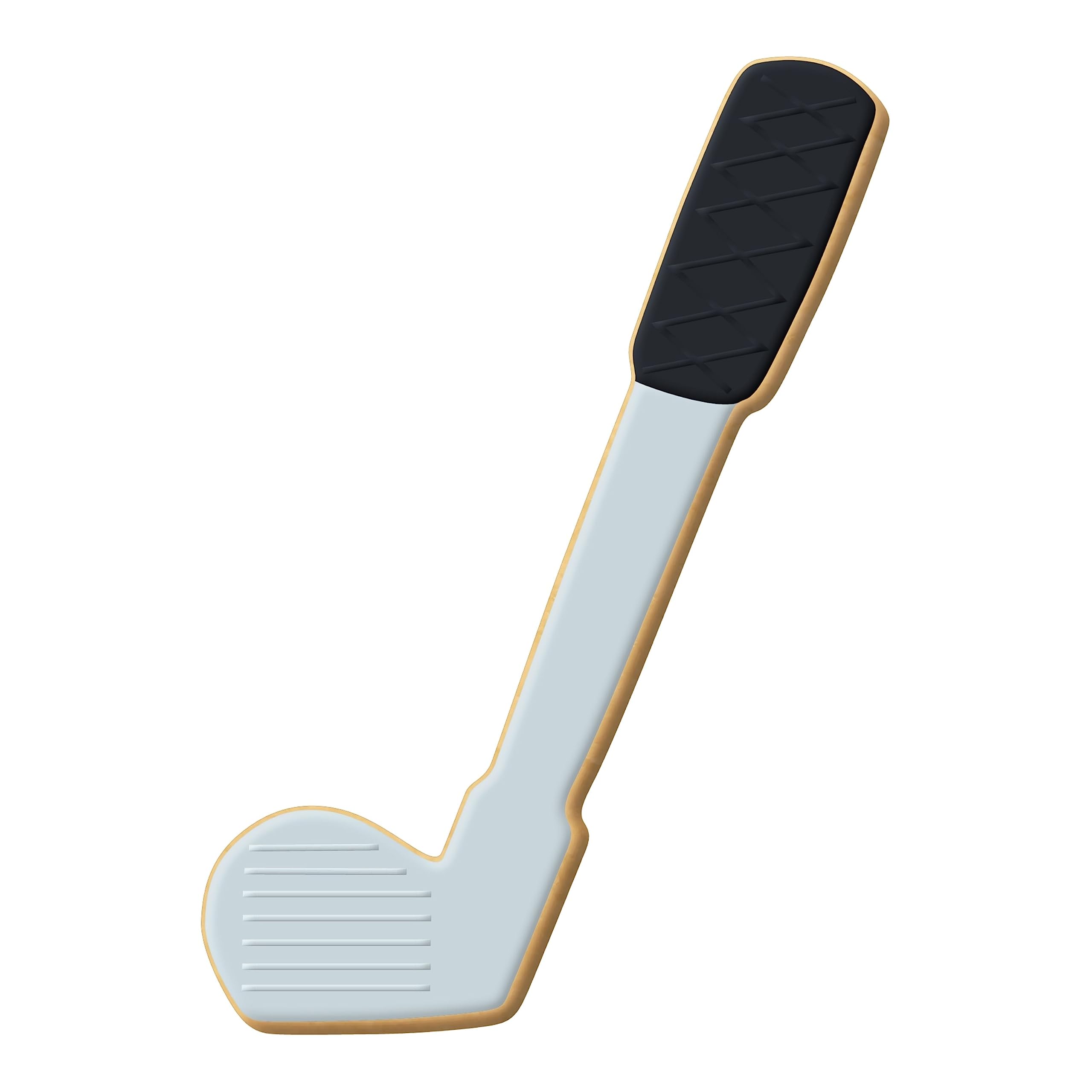 Golf Club Cookie Cutter 4 Inch In B1407 - Made In The Usa - Foose Cookie Cutters Tin Plated Steel Golf Club Cookie Mold