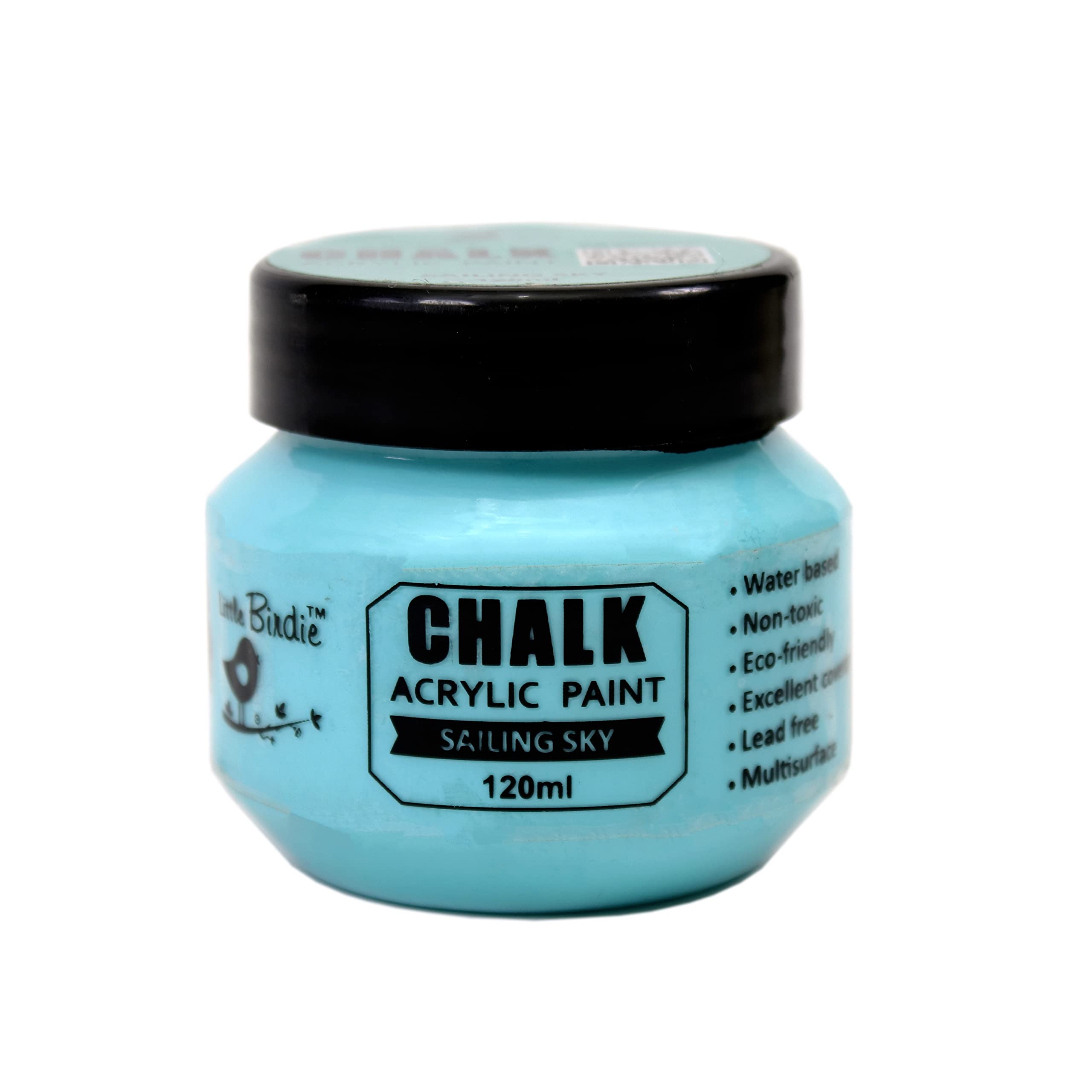 Little Birdie Itsy Bitsy Home Decor Chalk Paint 120Ml - Sailing Sky