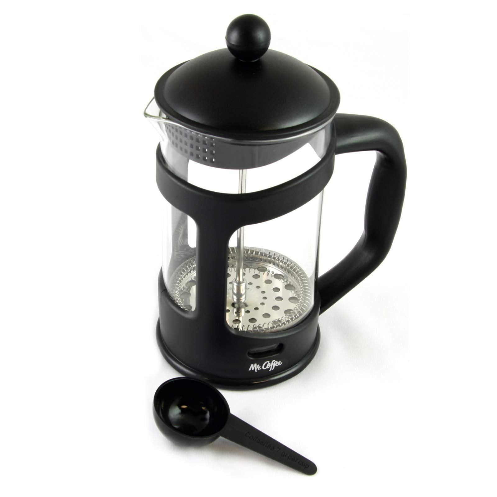 Mr. Coffee Brivio 28 Oz Coffee Press ~ Protected Glass Carafe