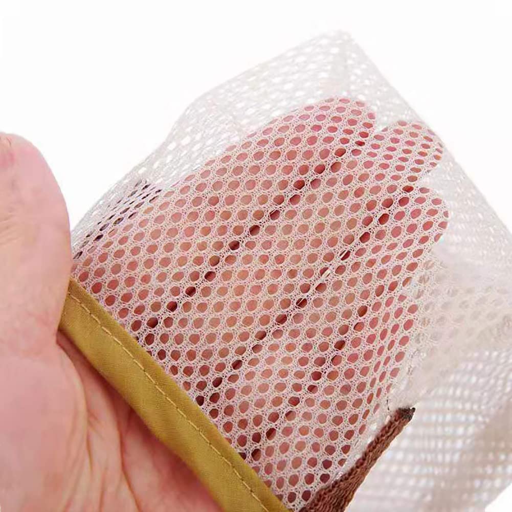 Doyifun 5Pcs Reusable Breathable Hanging Storage Mesh Bags, Durable & Strong Fruit And Vegetable Mesh Bags, Washable Kitchen Sto