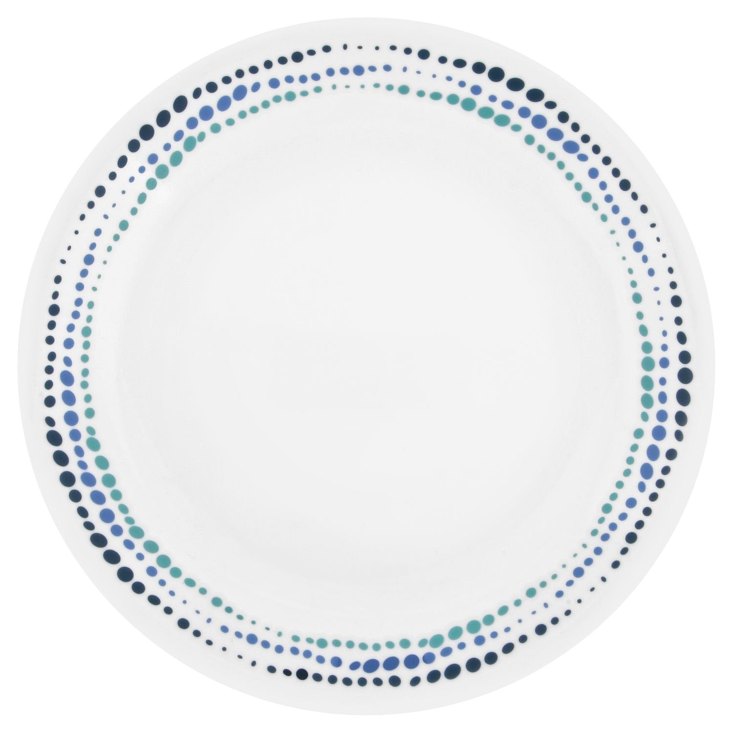 Corelle Livingware Ocean Blues 8.5 Lunch Plate (Set of 4)