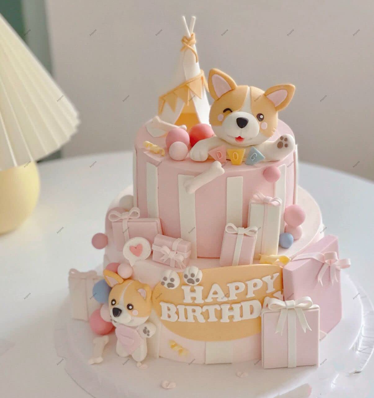 Anyana Mini Pet Dog Bone Silicone Mold For Fondant Gum Paste Chocolate Candy Ice Cube Jello Polymer Clay Crayon Plaster Resin