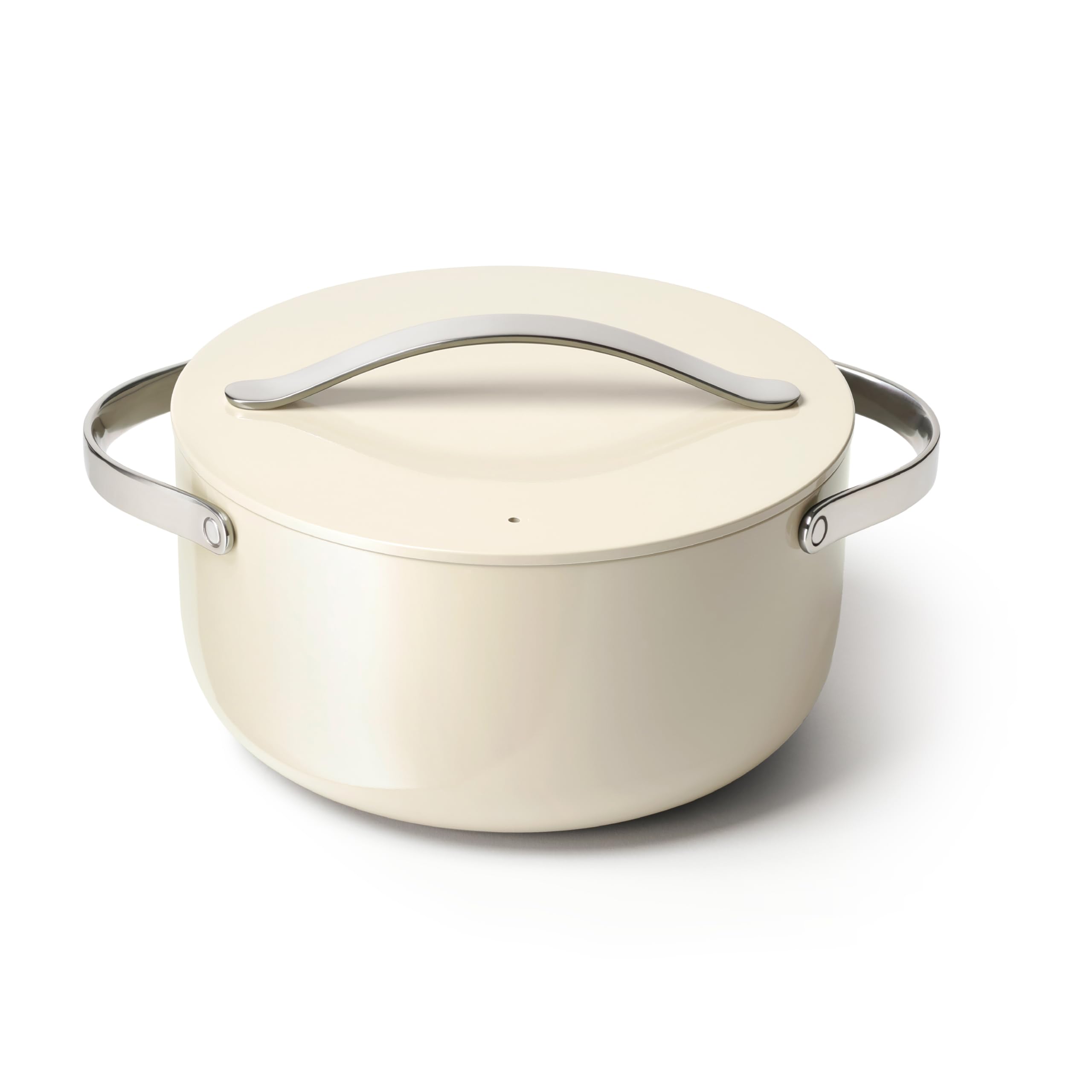 Caraway Dutch Oven Pot with Lid (6.5 qt, 10.5) - Non-Stick Ceramic Coating - Free From Forever Chemicals - Oven Safe & Stovetop 