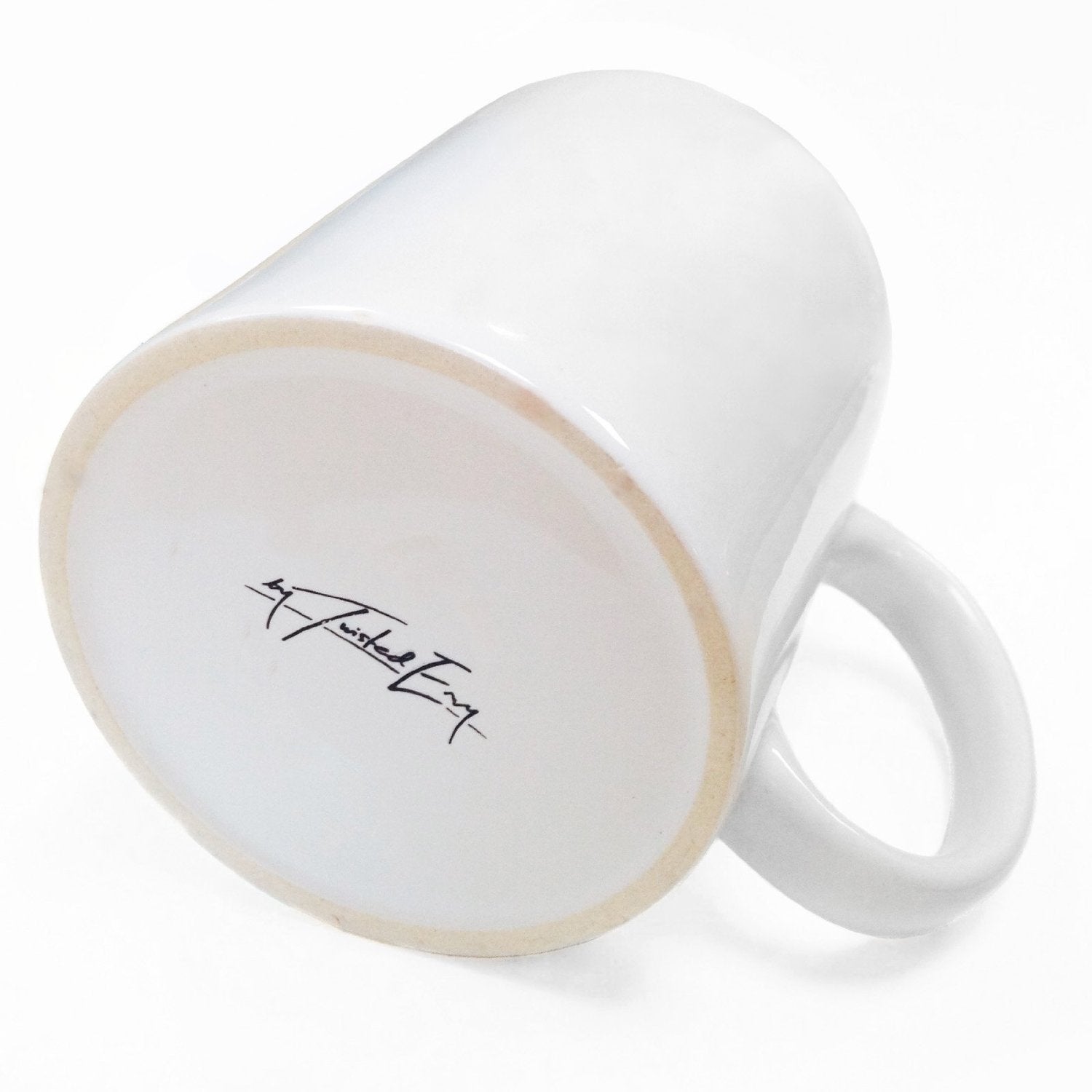 TWISTED ENVY Ceramic Novelty Mug for Coffee and Tea - Welcome To The Shitshow Prints Cup - Funny Gifts for Home and Office, Frie