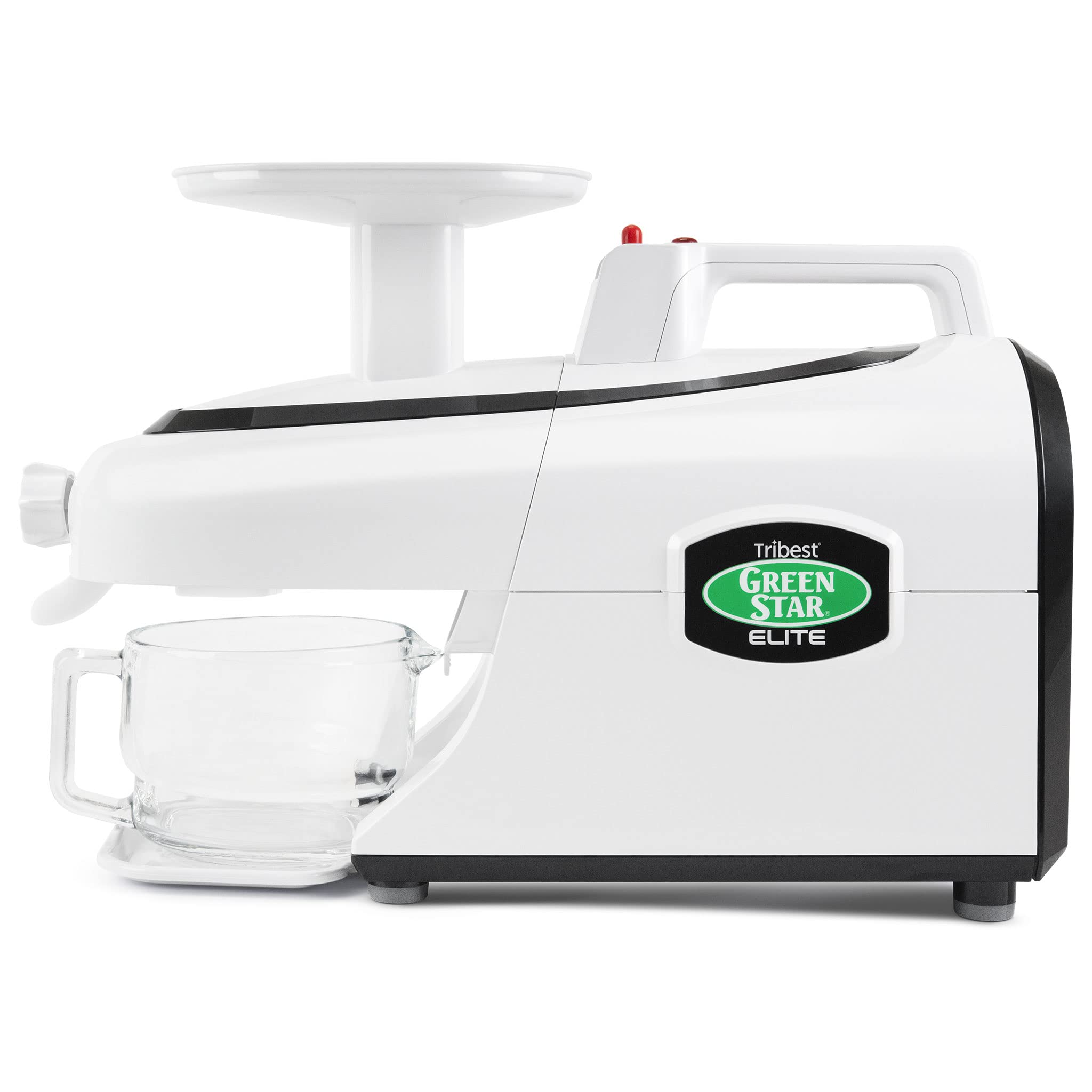 Tribest Greenstar Gse-5000 Elite Slow Masticating Juicer, Jumbo, White