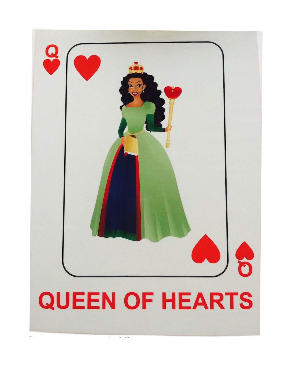 Funcart Queen of Hearts Party Photo Booth Board