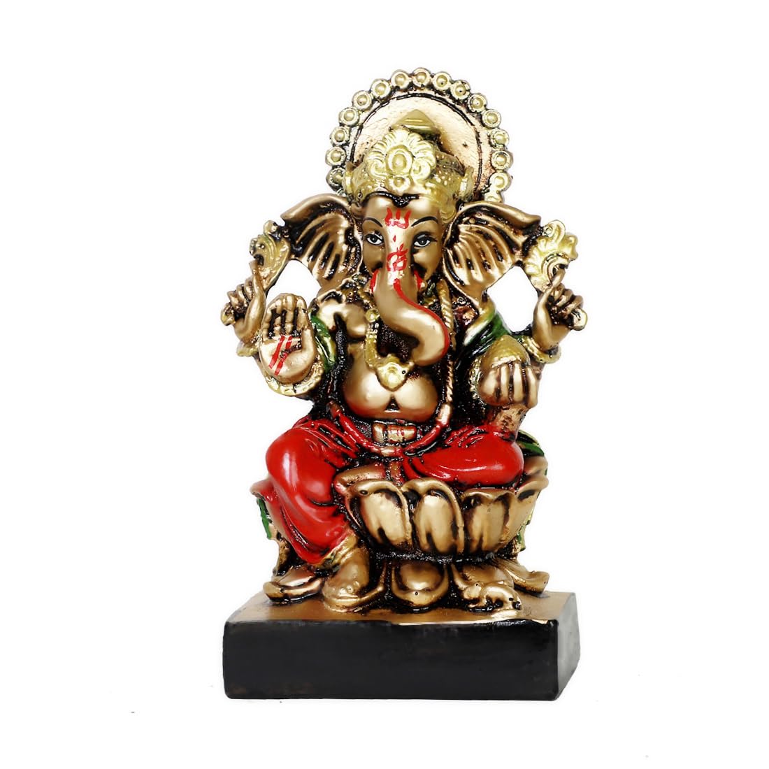 Buji Craft Ganesh Ji Lord Ganesha Car Dashboard Ganesh Statue Ganesh Murti Ganeshji Idol Ganpati Baba Ganpati Murti S5016