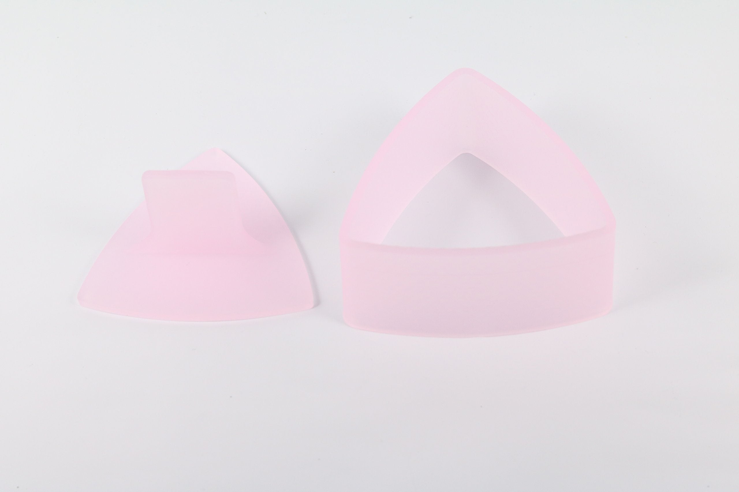 JUSTSWAG Silicone Samgak Gimbap Mold, White, Model 8801164-126931 for Perfect Rice Shapes