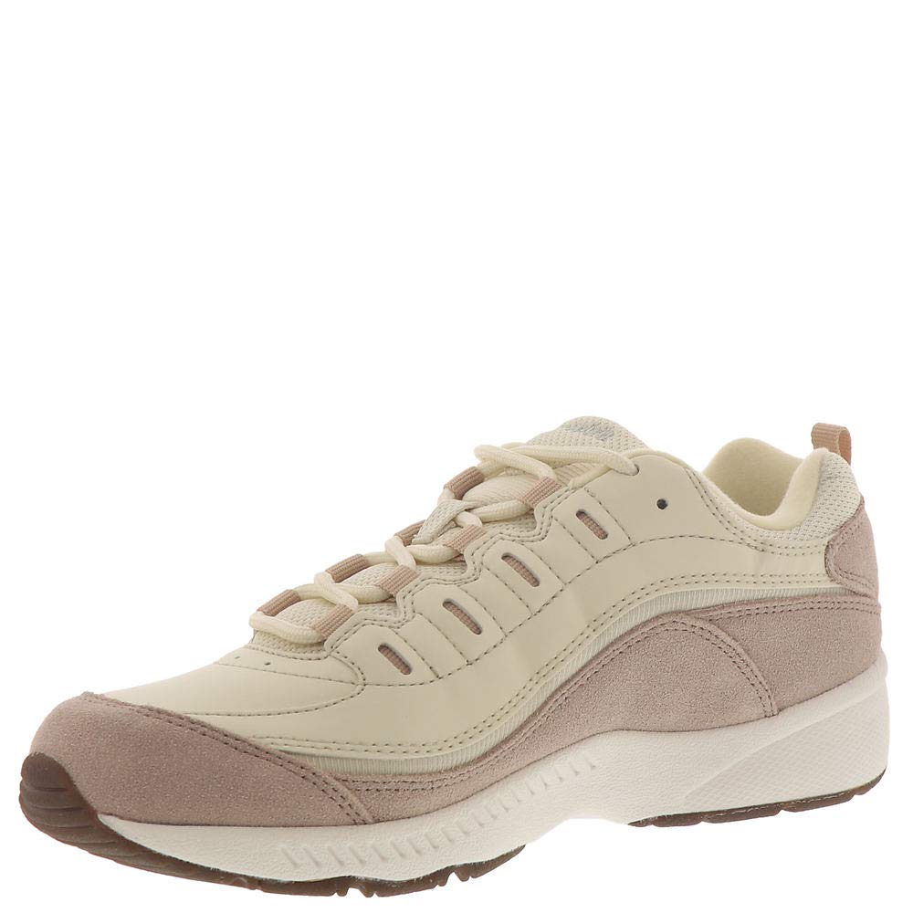 Easy Spirit Womens Romy Sneaker, Natural 113, 8 Narrow