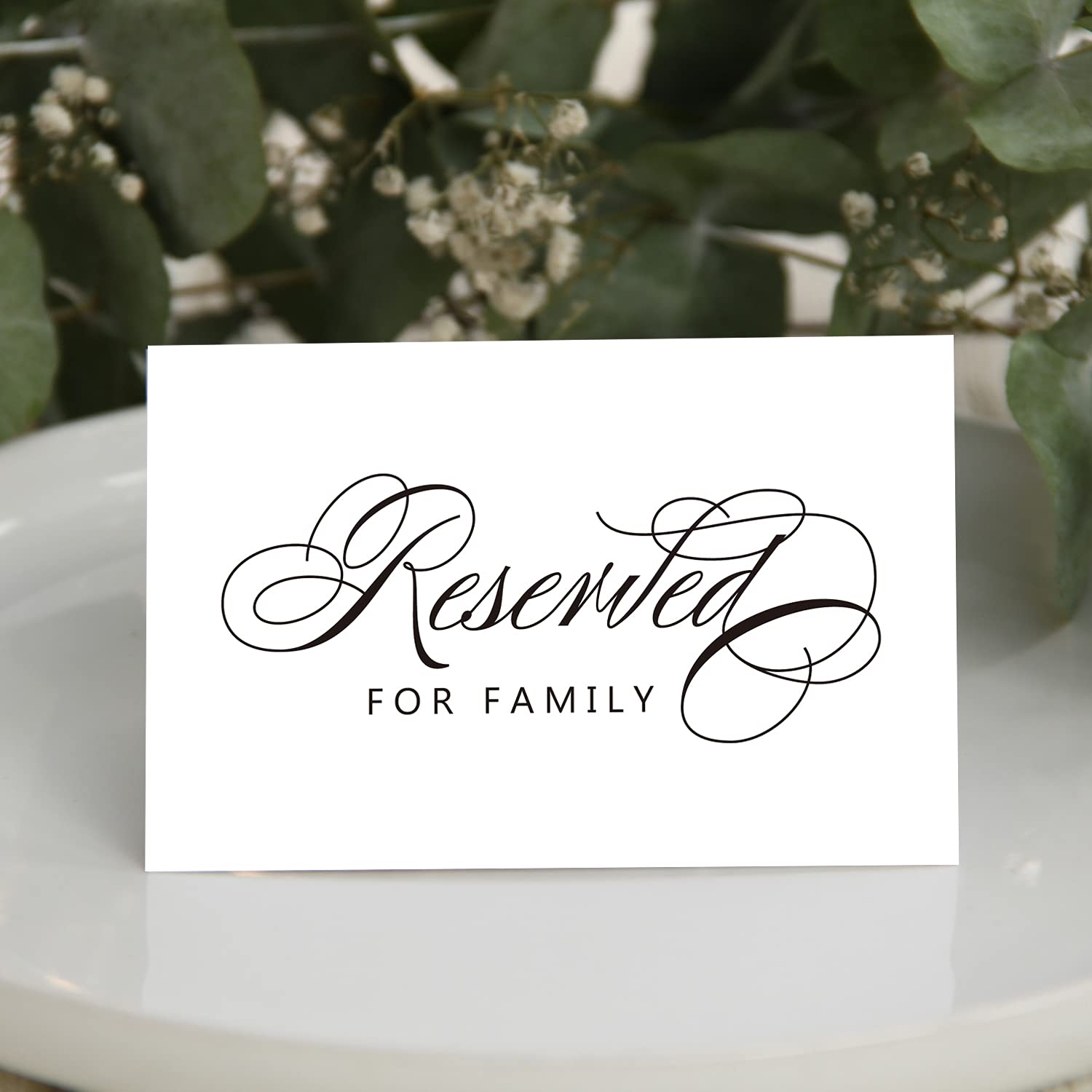 Reserved Signs For Wedding, Parties, Receptions, Restaurant And Celebrations, Reserved Signs For Tables, Reserved Signs For Wedd