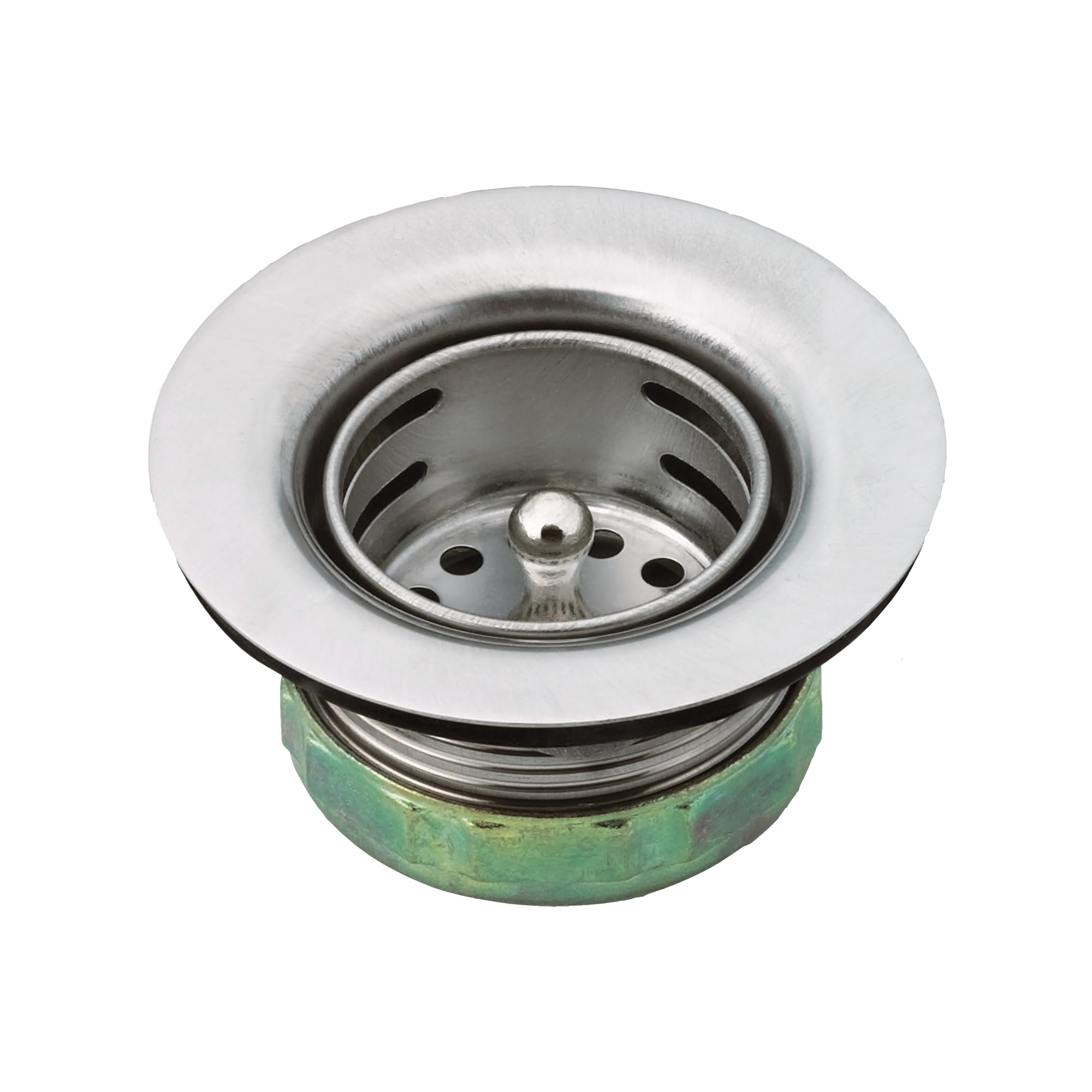 Moen 22174 Sink Basket Strainer With Drain Assembly, 2'', Stainless Steel