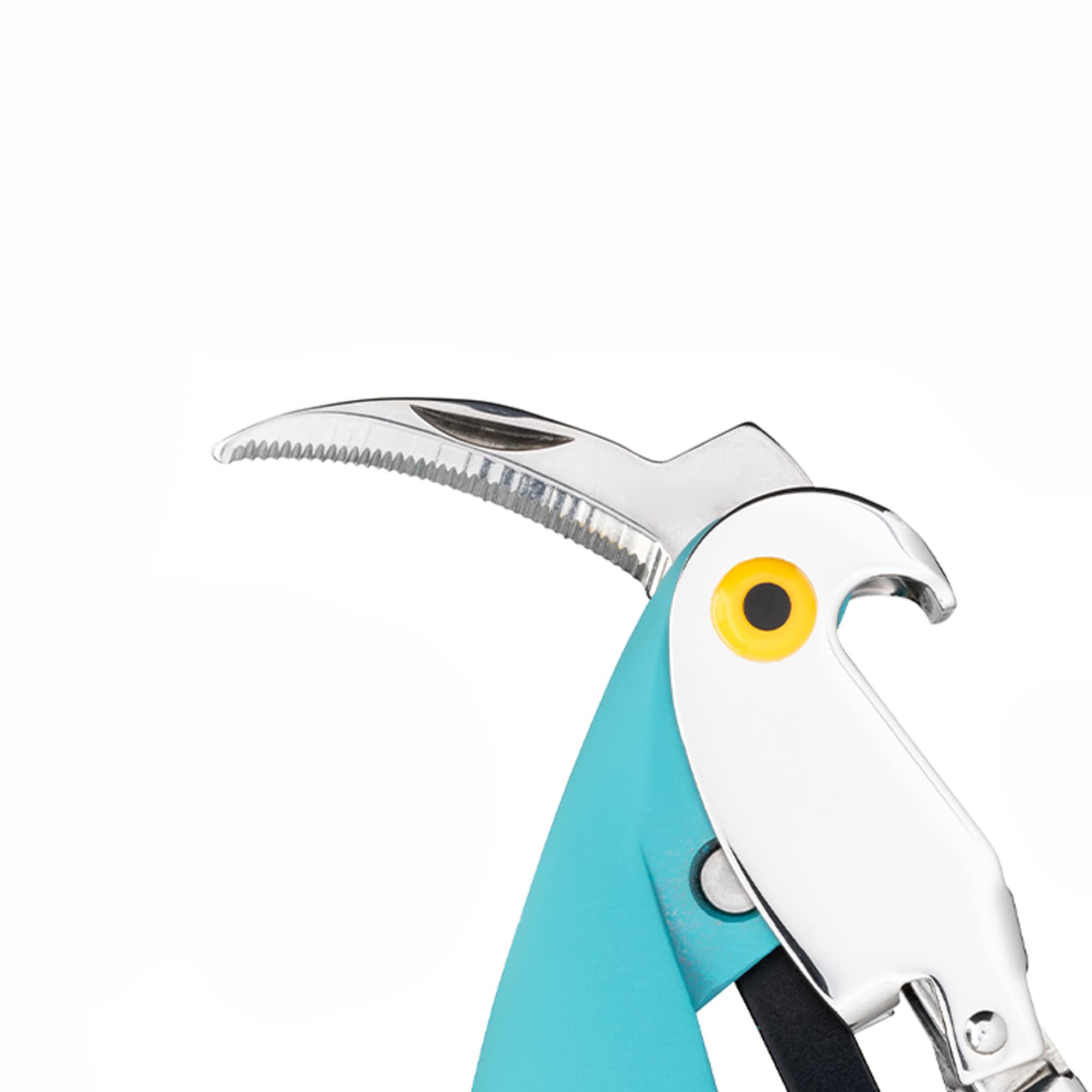 A Di Alessi Parrot Sommelier-Style Corkscrew, Blue - Aam32 Az