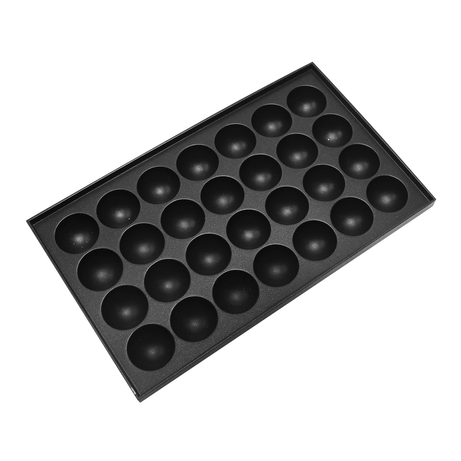 Anxingo Takoyaki Pan - 28 Hole Takoyaki Maker Baking Pan 1.5'' Half Sphere Takoyaki Maker For Baking Cooking,Aluminium