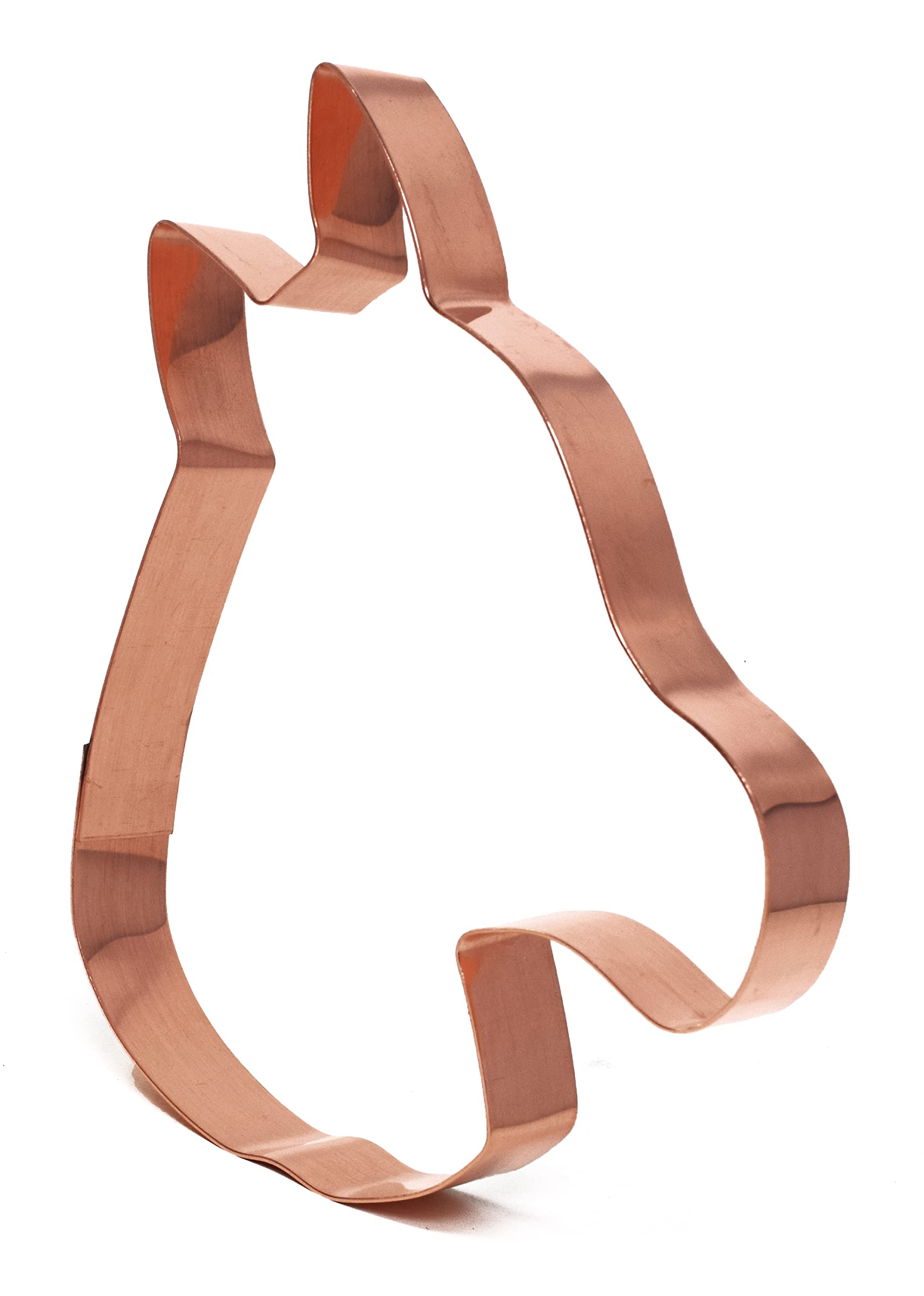 Quarter Horse Head Copper Cookie Cutter