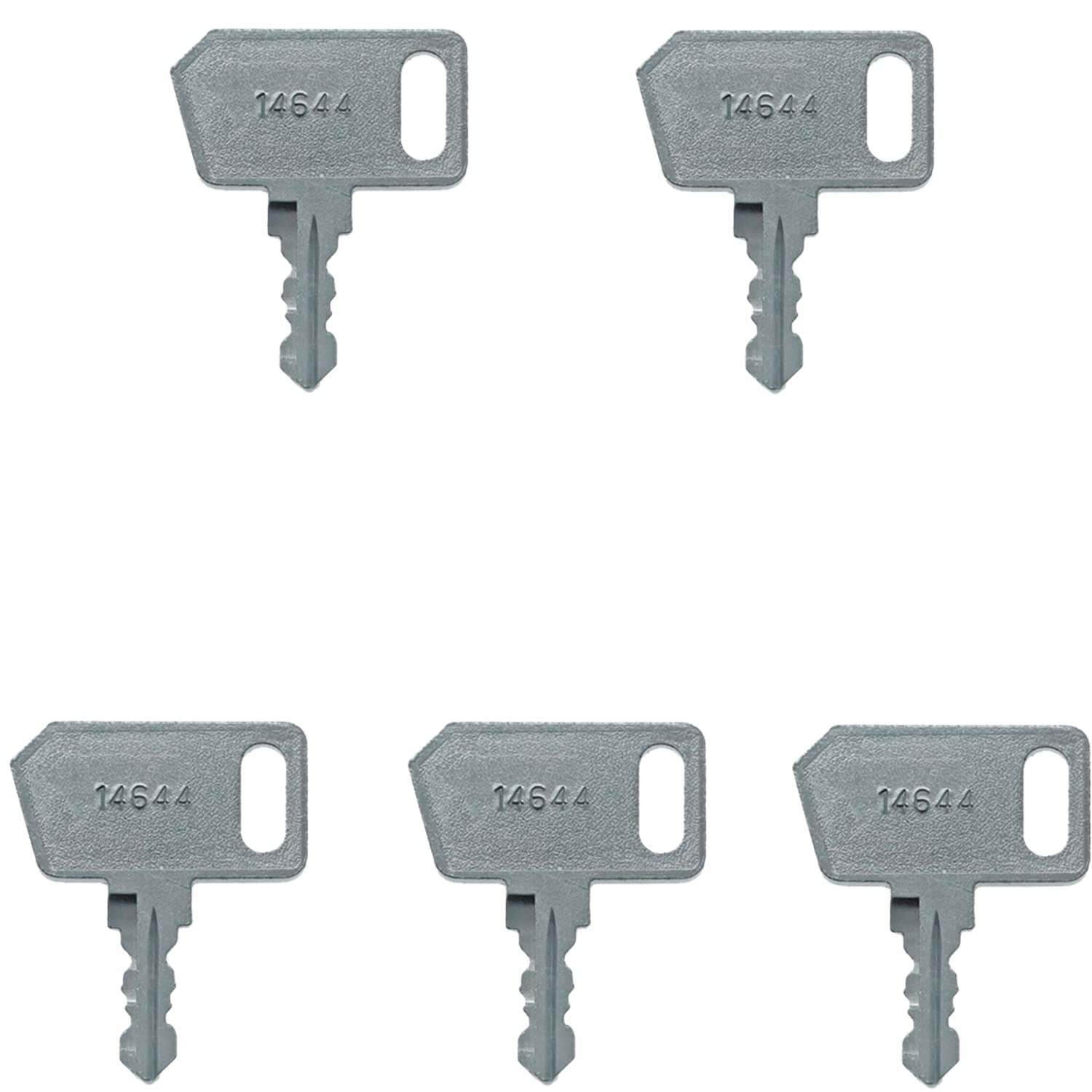 #361144 Tennant Sweeper Scrubber Ignition Keys (5) R14 6100 6200 6400 7100 7200 7300 8300 S20 T5 T7 T12 T15 T16 T17 4VDR4 4VDR5