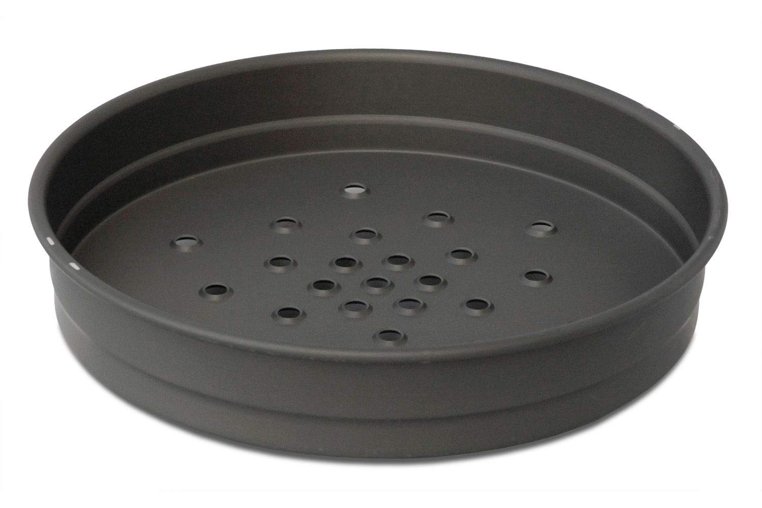 LloydPans Kitchenware 14 Perforated Hard-Anodized Deep dish Pizza Pan Made in USA