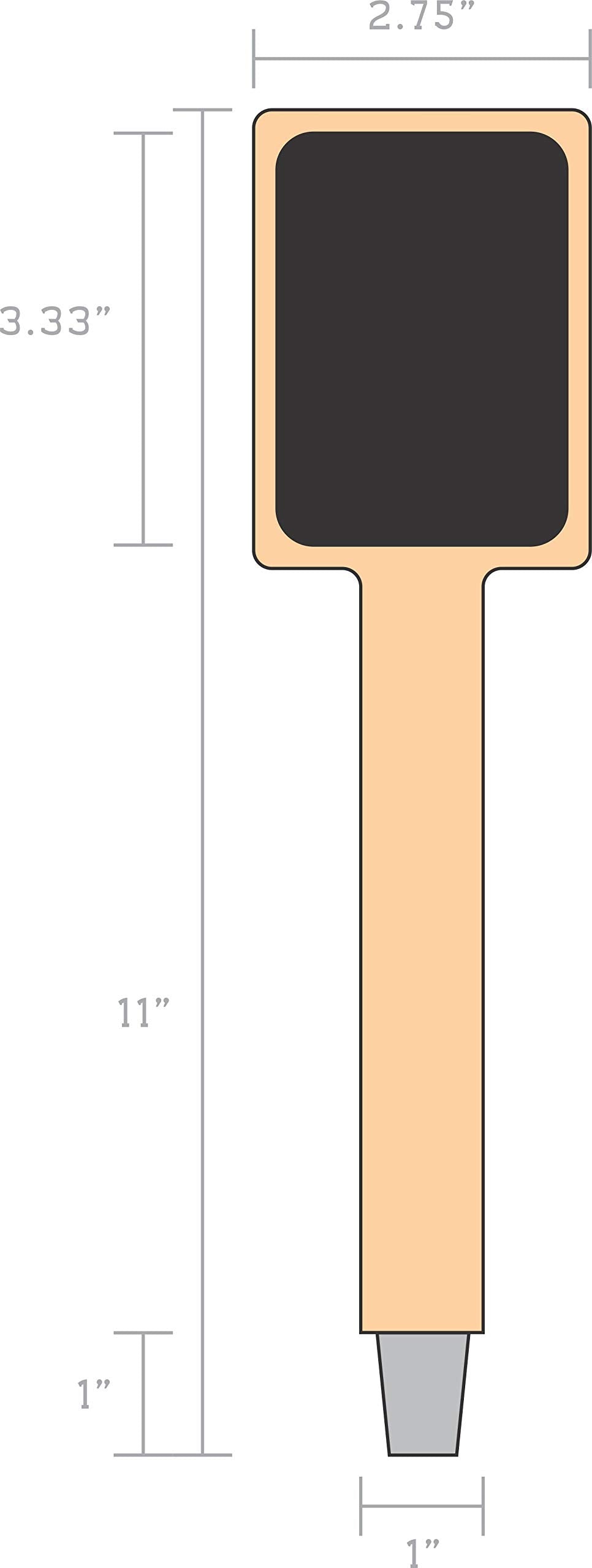 11'' Solid Maple Paddle Chalkboard Tap Handle