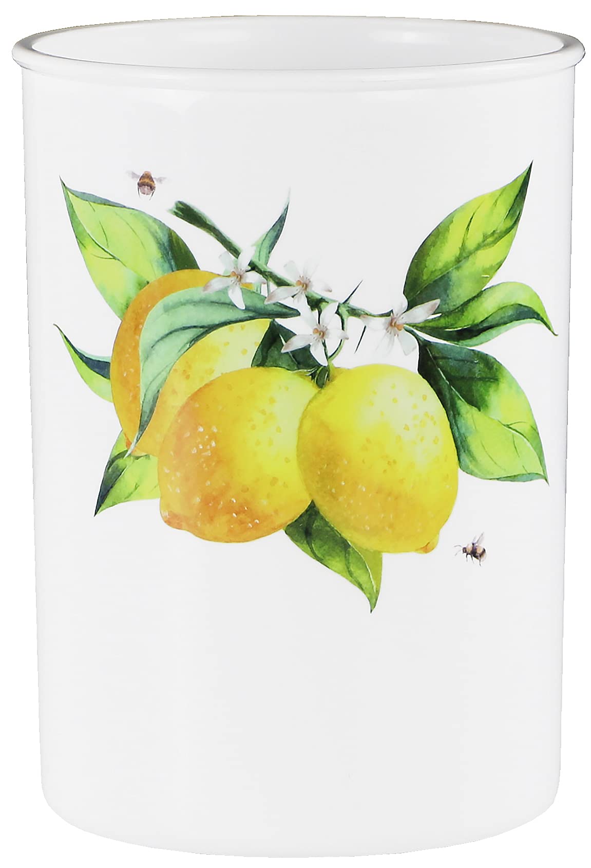 Reston Lloyd Utensil Holder, Fresh Lemons With Honey Bees
