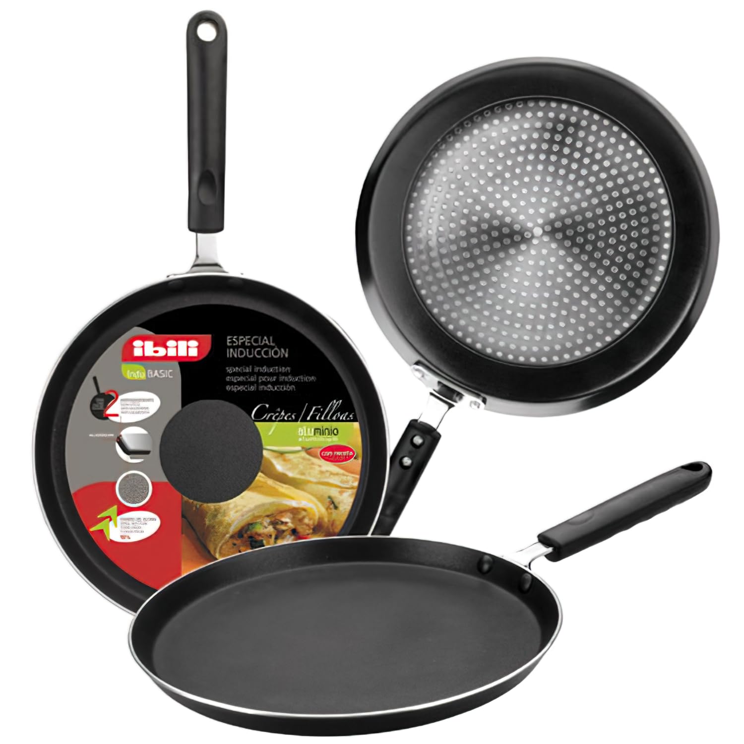 Ibili 405826 - Skillet Pan Indubasic 26cm Aluminum