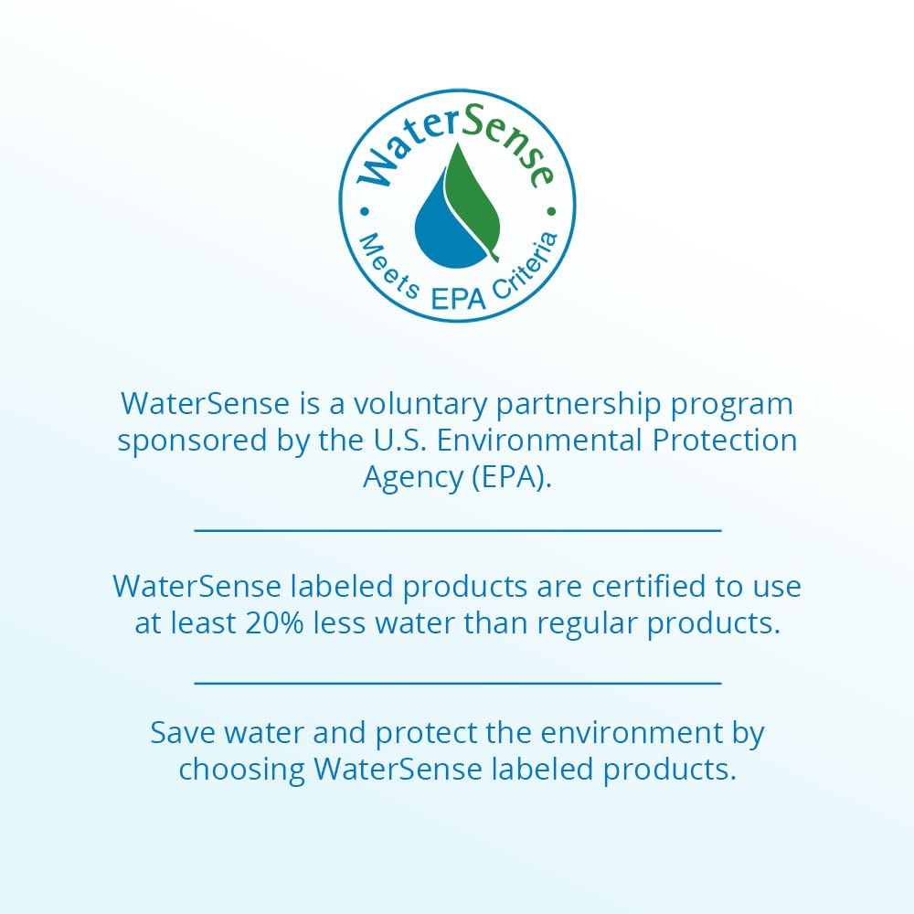 Aquasana Filtered Shower Head - Watersense Certified W/ Adjustable Showerhead - Reduces Over 90% Of Chlorine From Hard Water - C