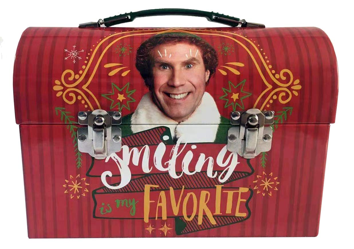 The Tin Box Company Elf The Movie Xl Workmans Tin Carry All, Mult-Color