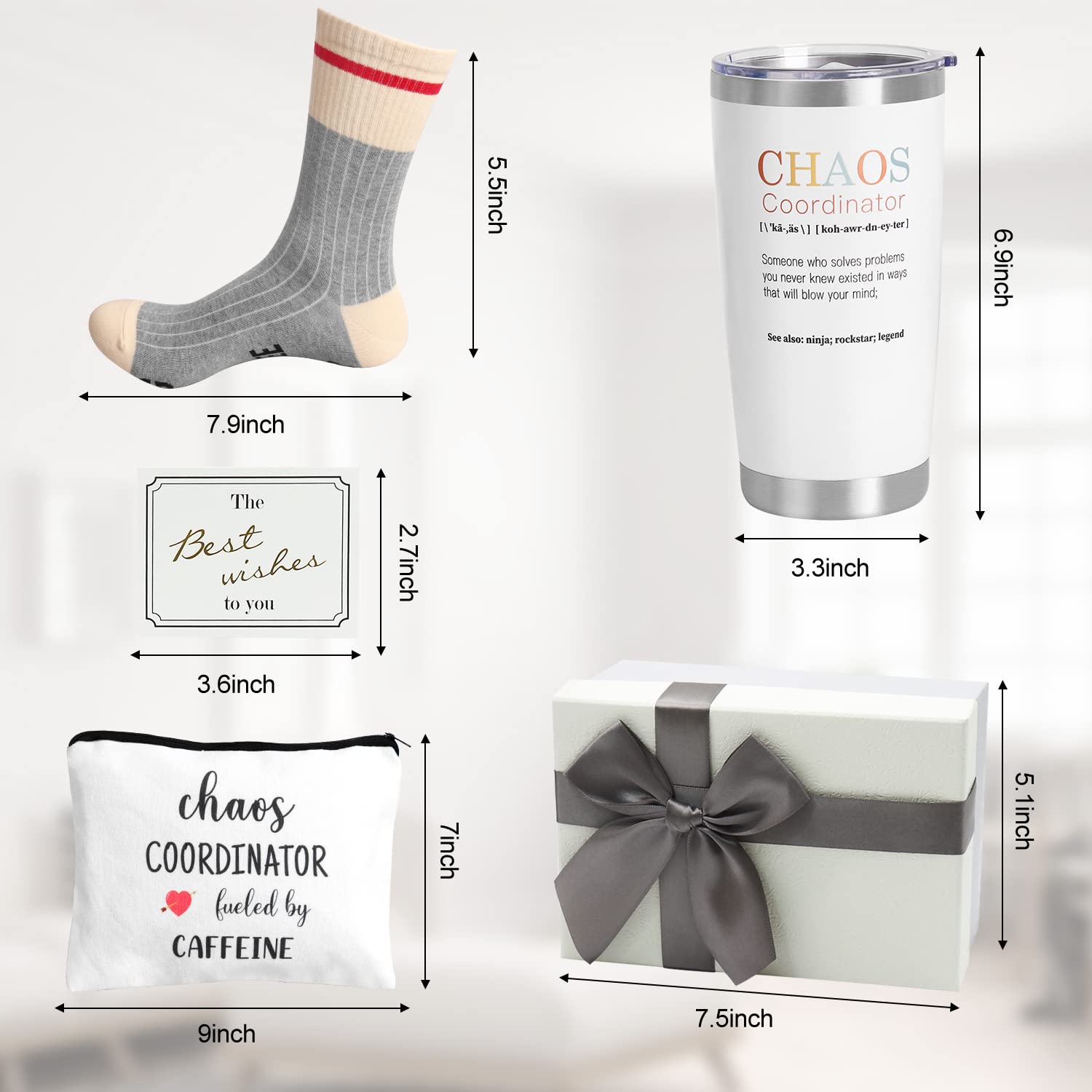 7 Pcs Teacher Appreciation Gifts,Teacher Gifts For Women,Mug Teacher Gifts For Women Men,Best Teacher Gifts From Students,Gift B