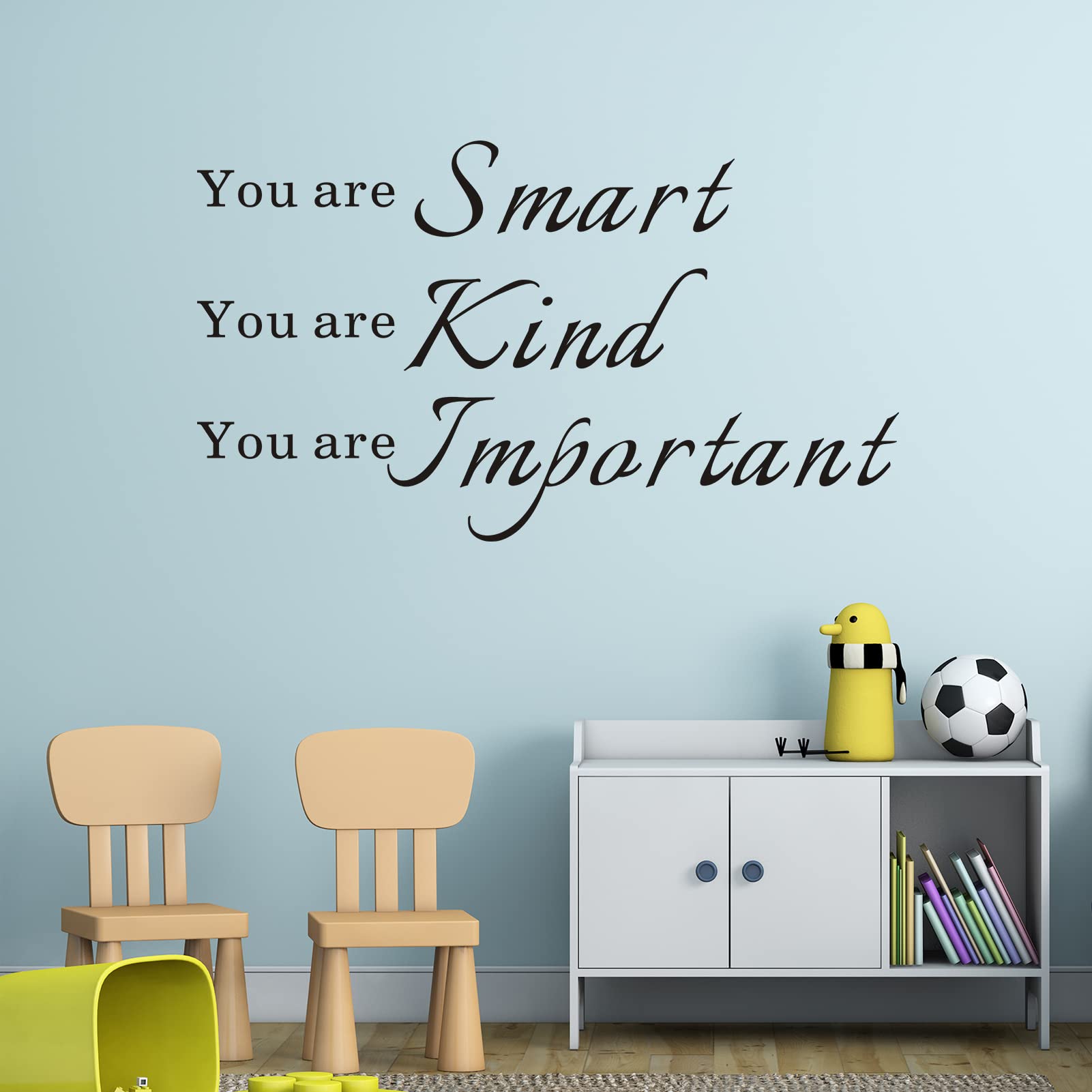 Wall Stickers, Kids Wall Stickers, (Easy To Install), Wall Decals Quotes Inspirational Boys Girls Baby Living Room Bedrooms Nurs