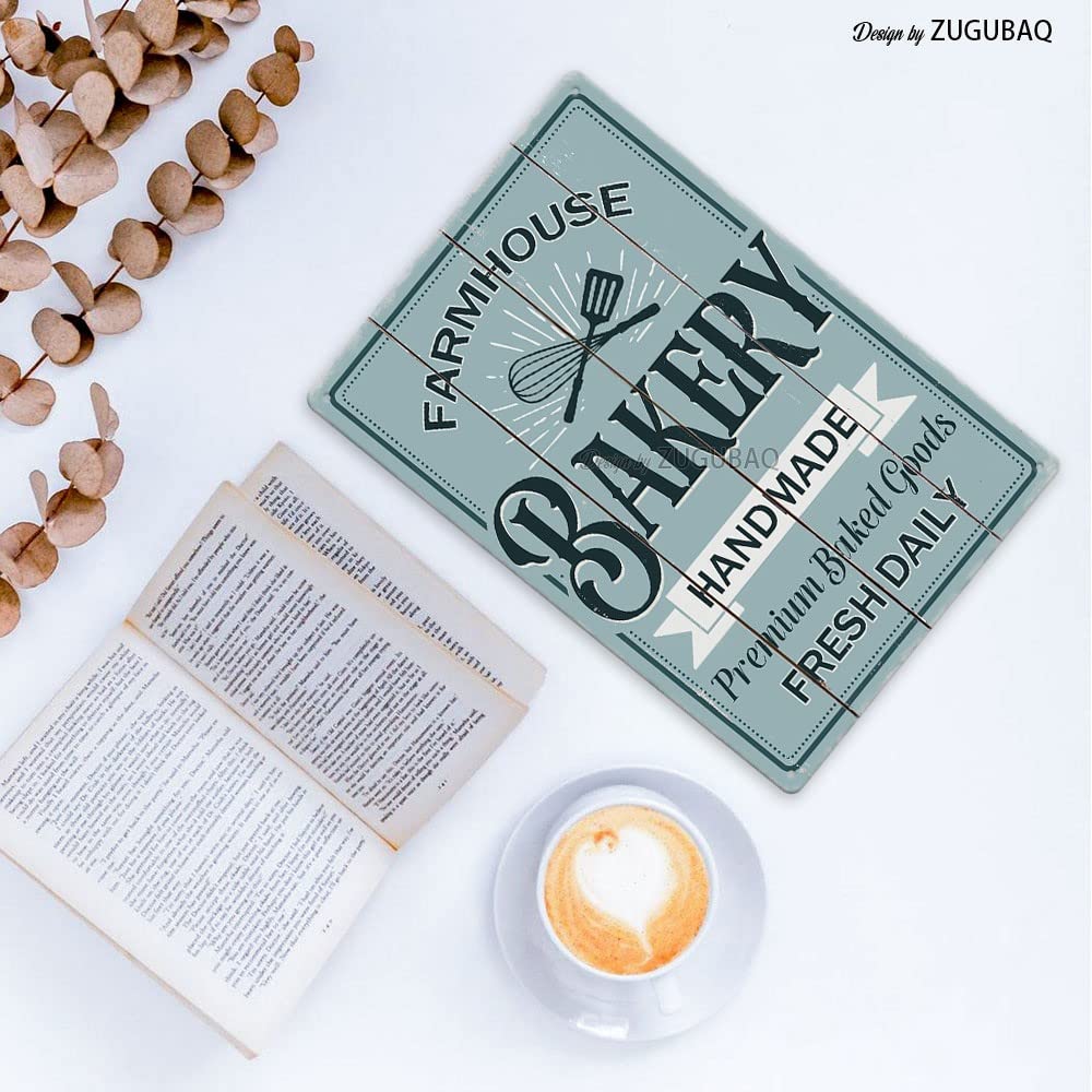 Funny Kitchen Signs Decor-Kitchen Farmhouse Decor-Personalized Kitchen Metal Sign-Retro Kitchen Counter Accessories-12x8 Inch Ha