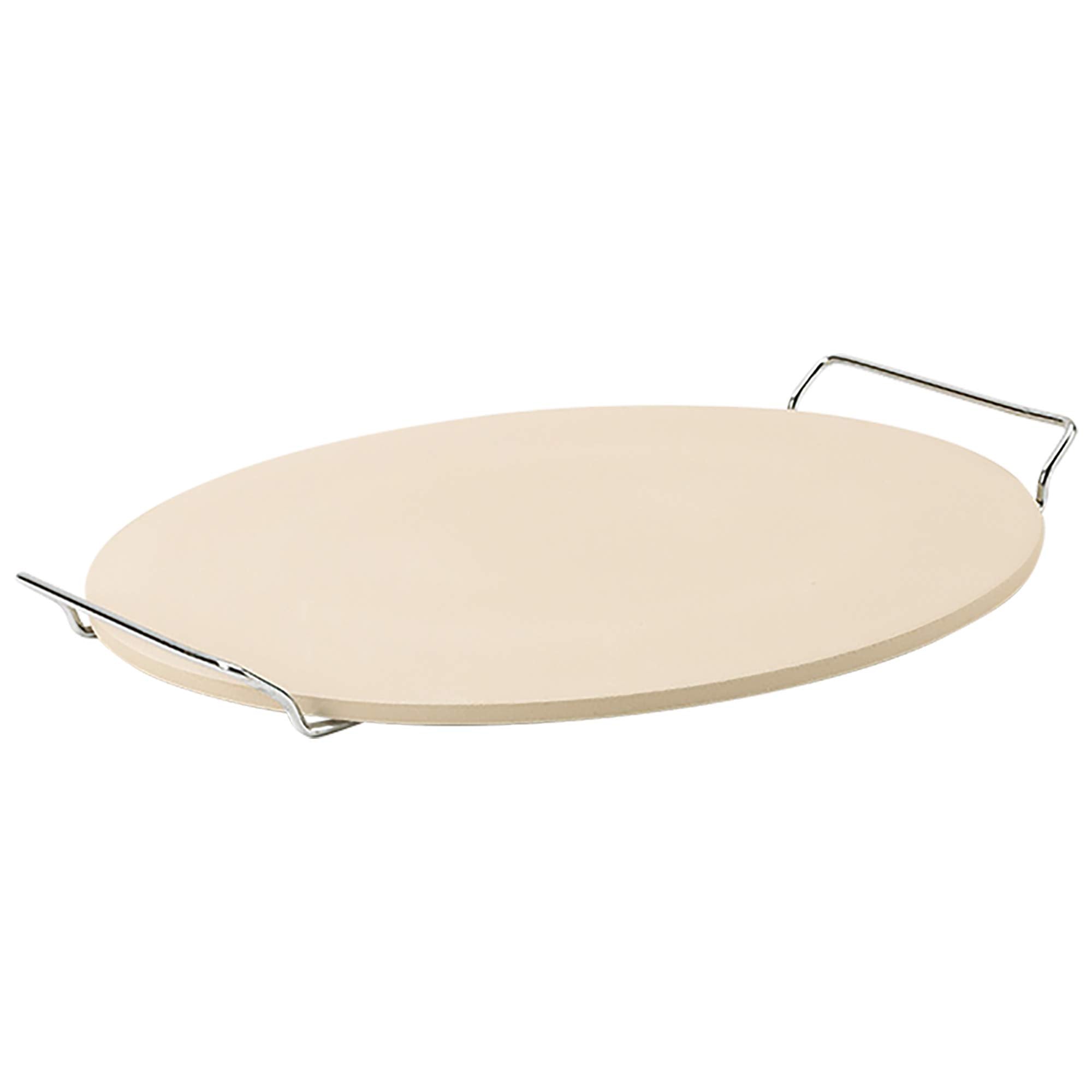 GoodCook Pizza Stone 14.75 Inch Natural Stone with Rack Model 04299
