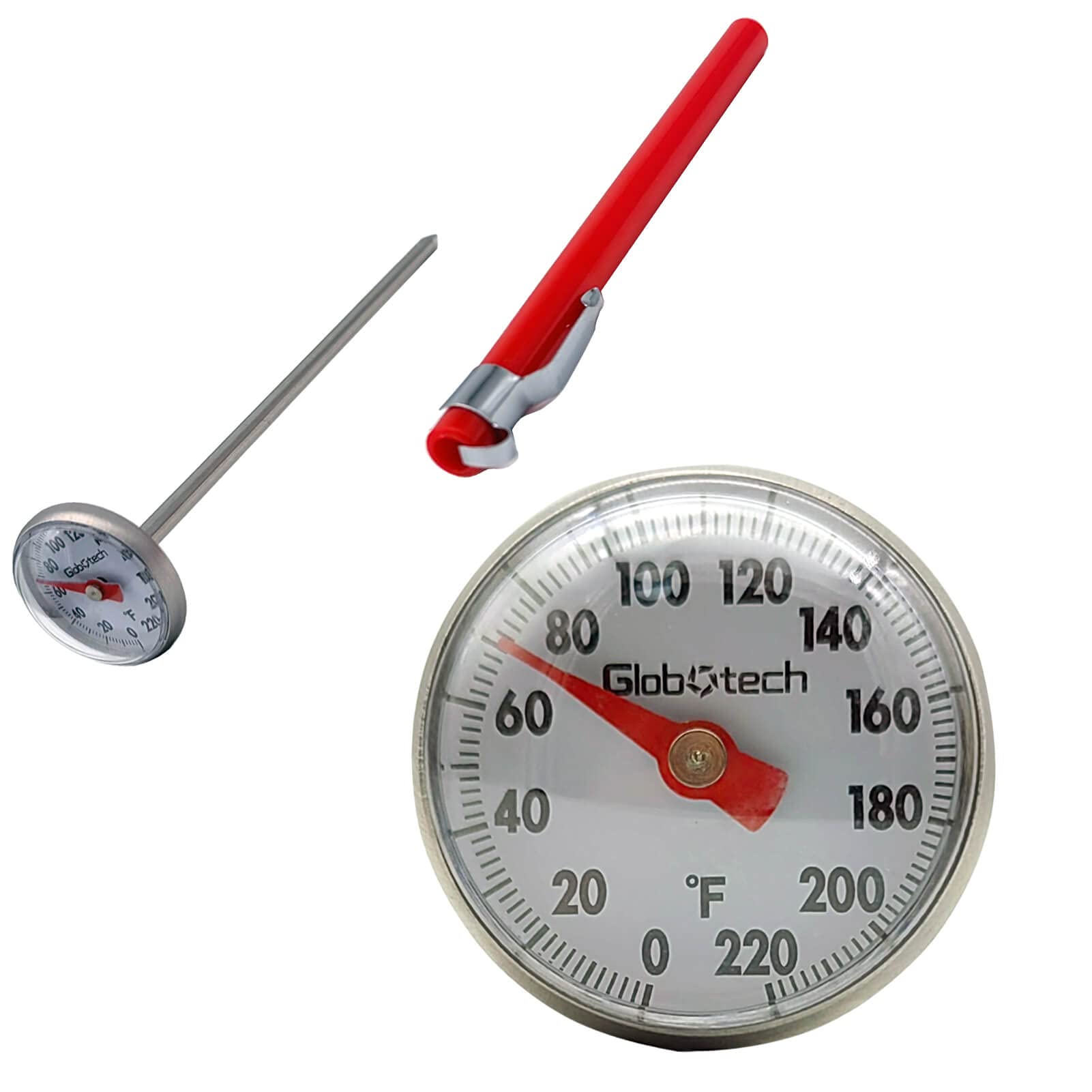 Kitchen Food-Cooking Meat Coffee Thermometer - Pocket Espresso Thermometer For Milk Foam Frothing Chocolate Water Grill, Turkey,