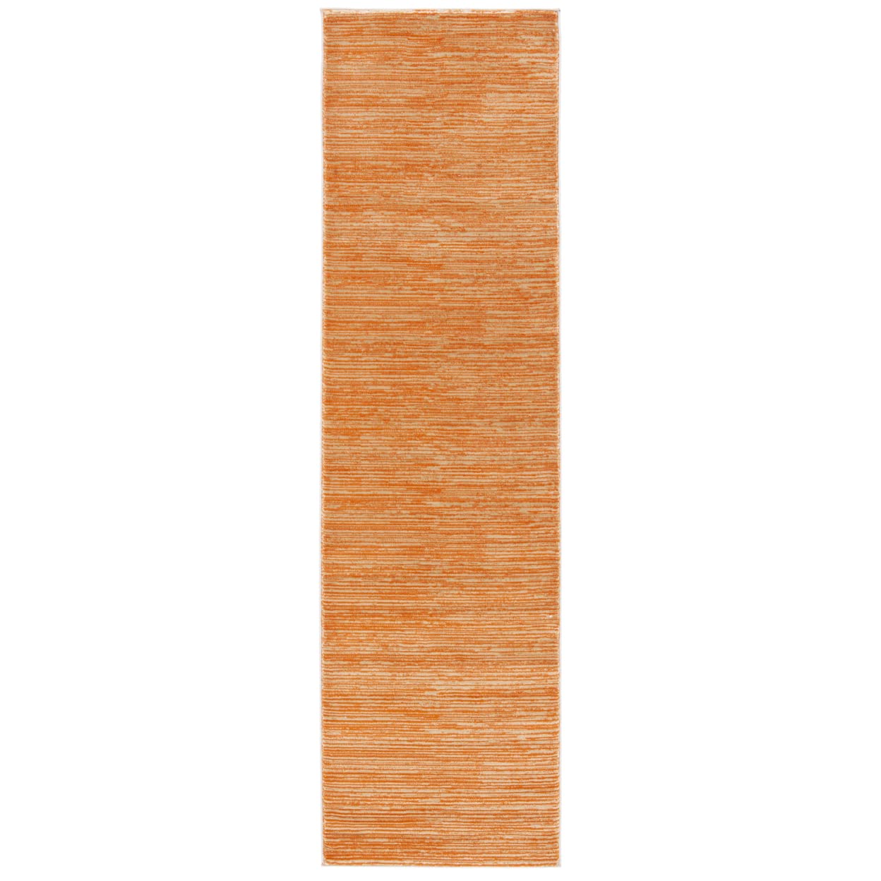Safavieh Vision Collection Runner Rug - 22 x 12, Orange, Modern Ombre Tonal Chic Design, Non-Shedding & Easy Care, Ideal for H