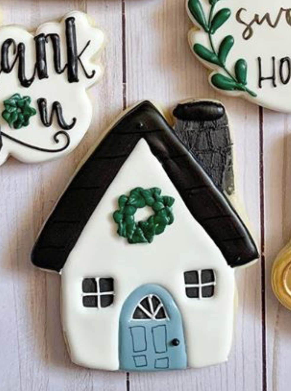 Gingerbread House Cookie Cutter 4.5'' Made In Usa By Ann Clark