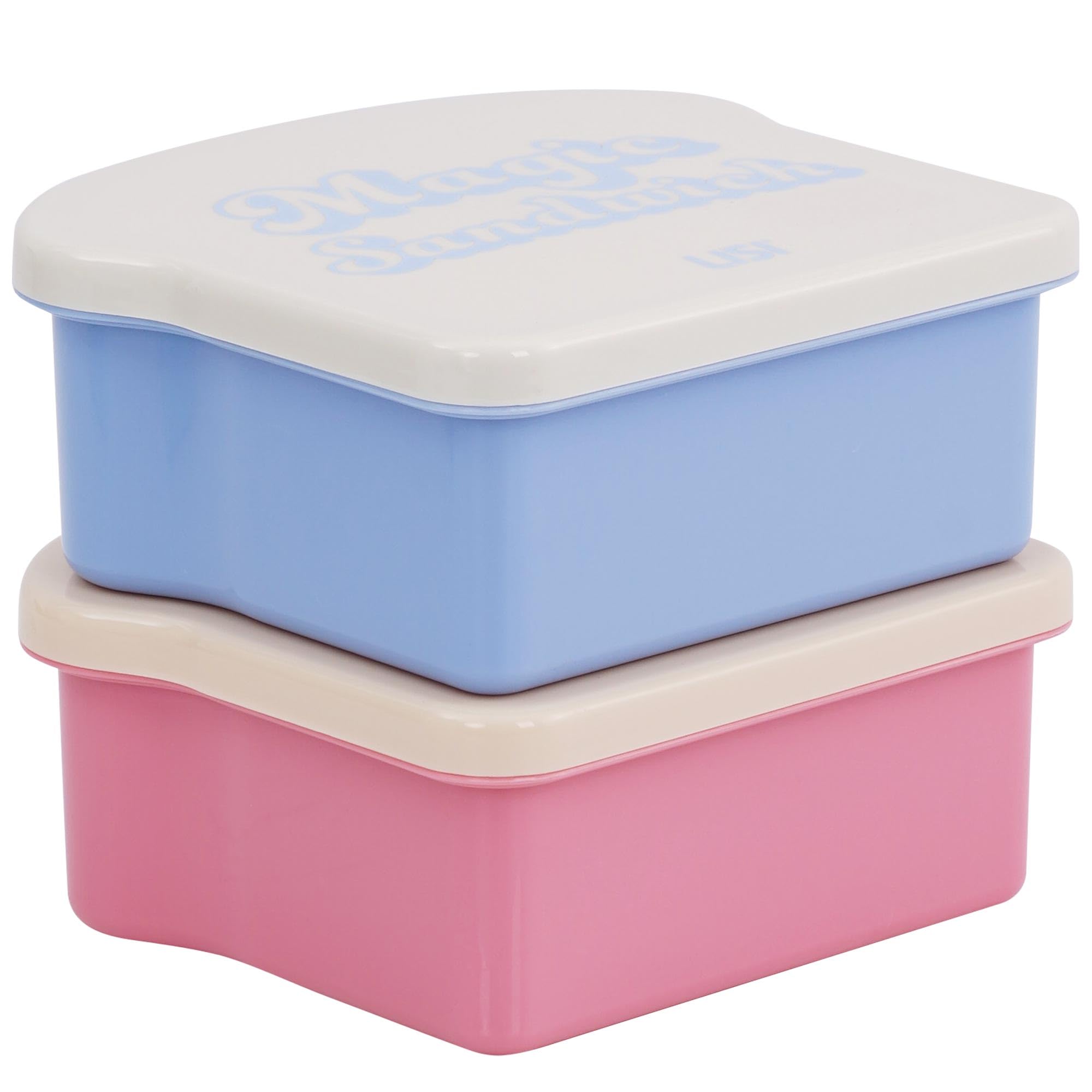LISI 2Pack 20 oz Sandwich Containers with Lids and Ice Packs