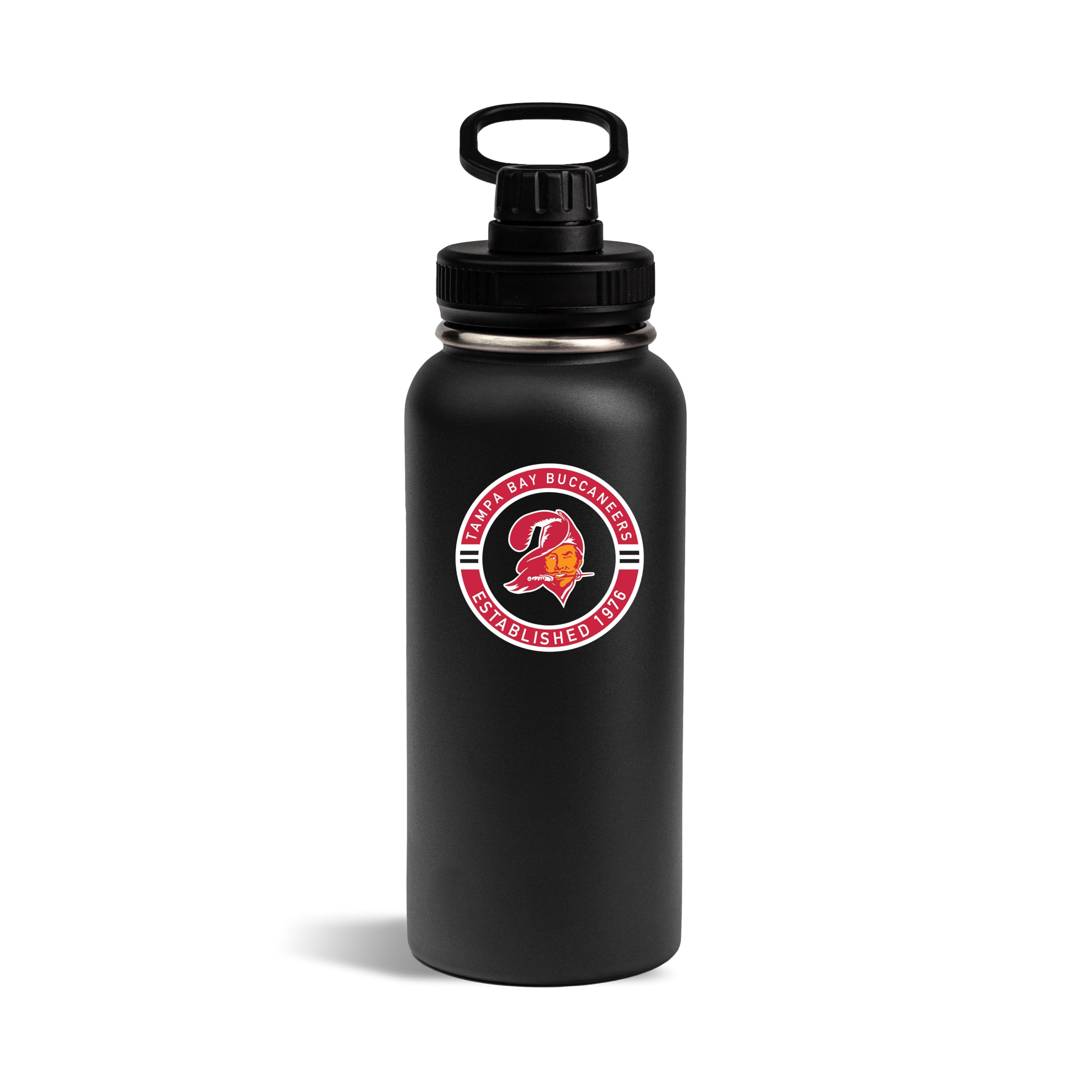 The Memory Company Officially Licensed NFL - Tampa Bay Buccaneers 32oz Team Logo Water Bottle