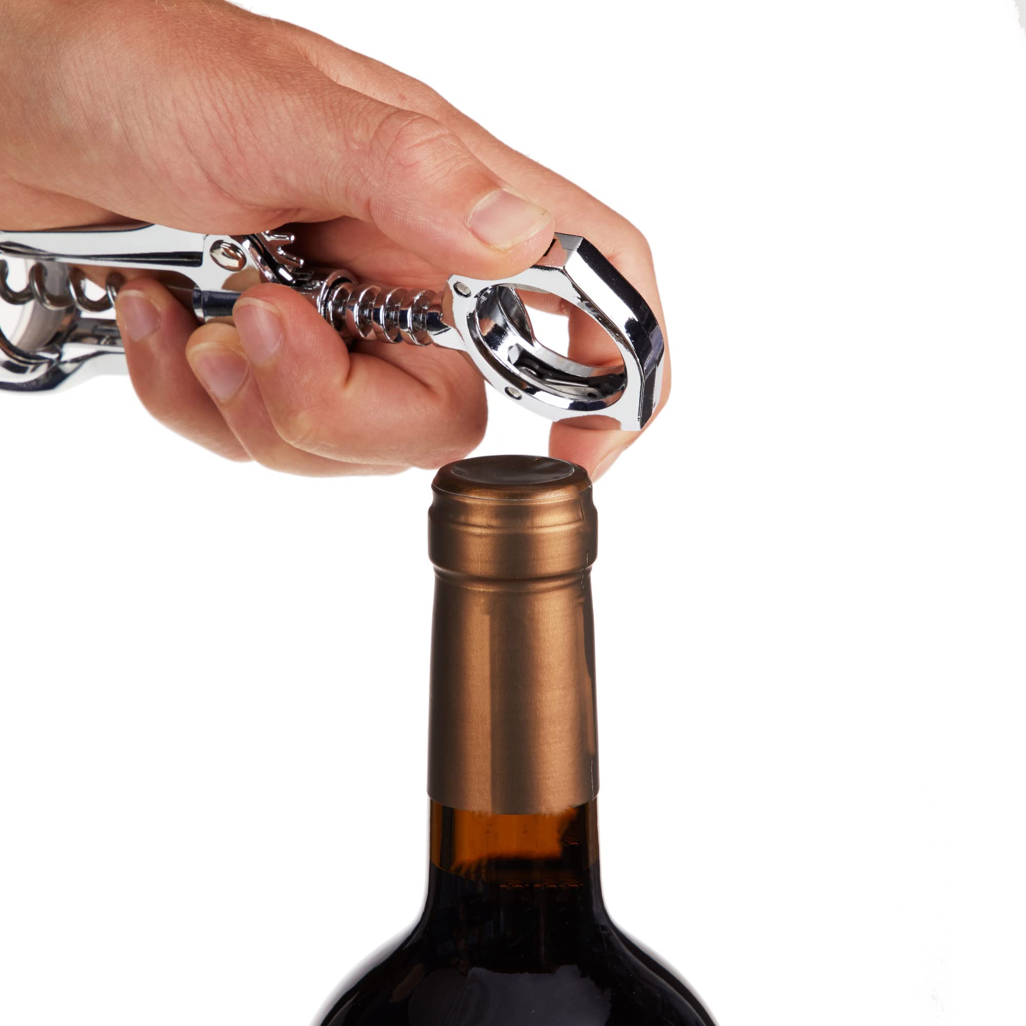 Foil Cutting Winged Corkscrew By True
