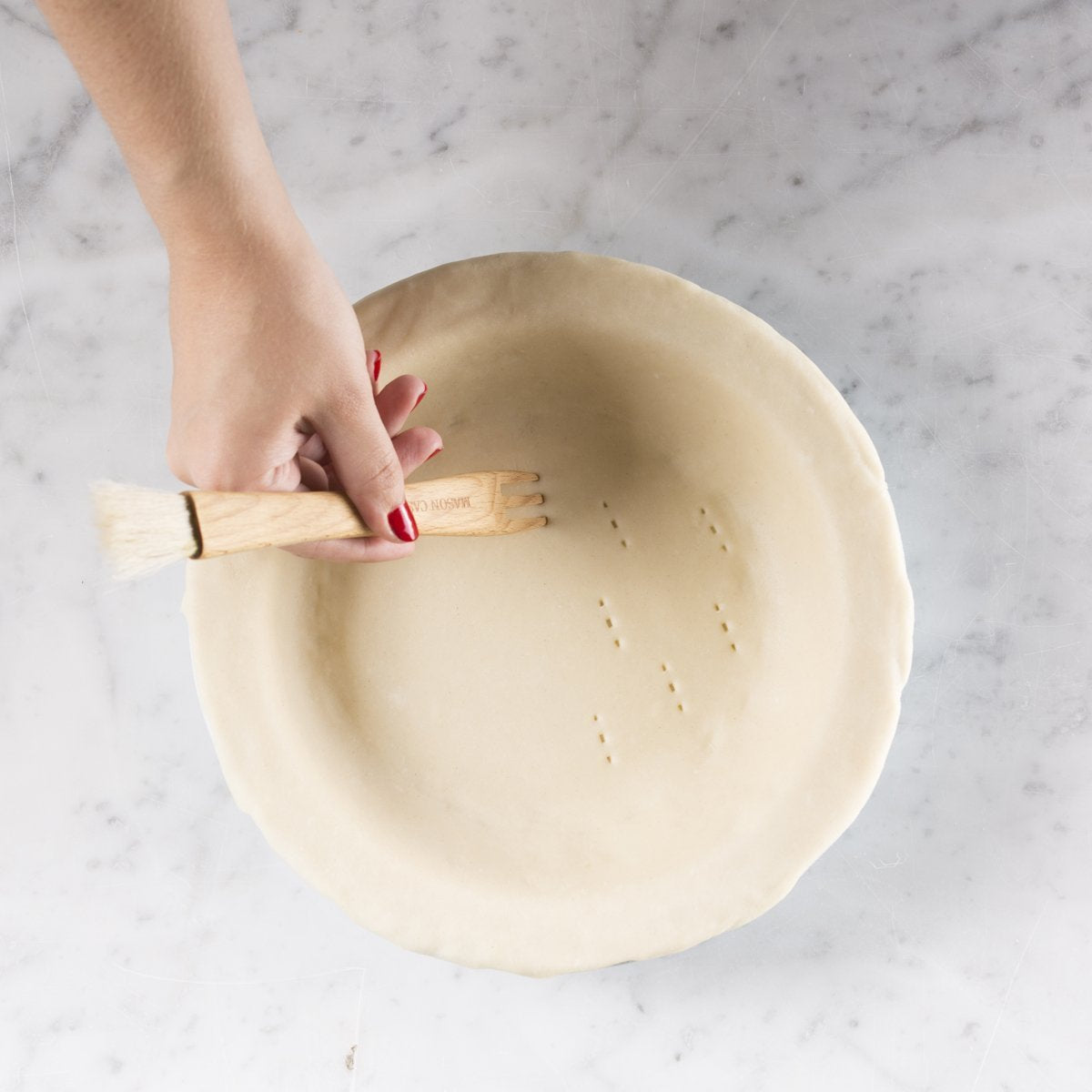 Mason Cash Innovative Kitchen Pastry Brush And Fork, 21 X 5 X 2.2999999999999998 Cm, Beige