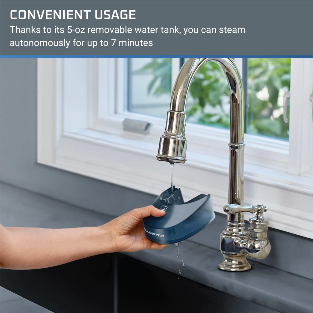 Rowenta, Steamer For Clothes, X-Cel Easy Steam Handheld Steamer, 15 Second Heatup, 5 Ounce Capacity, 1400 Watts, Portable, Ironi