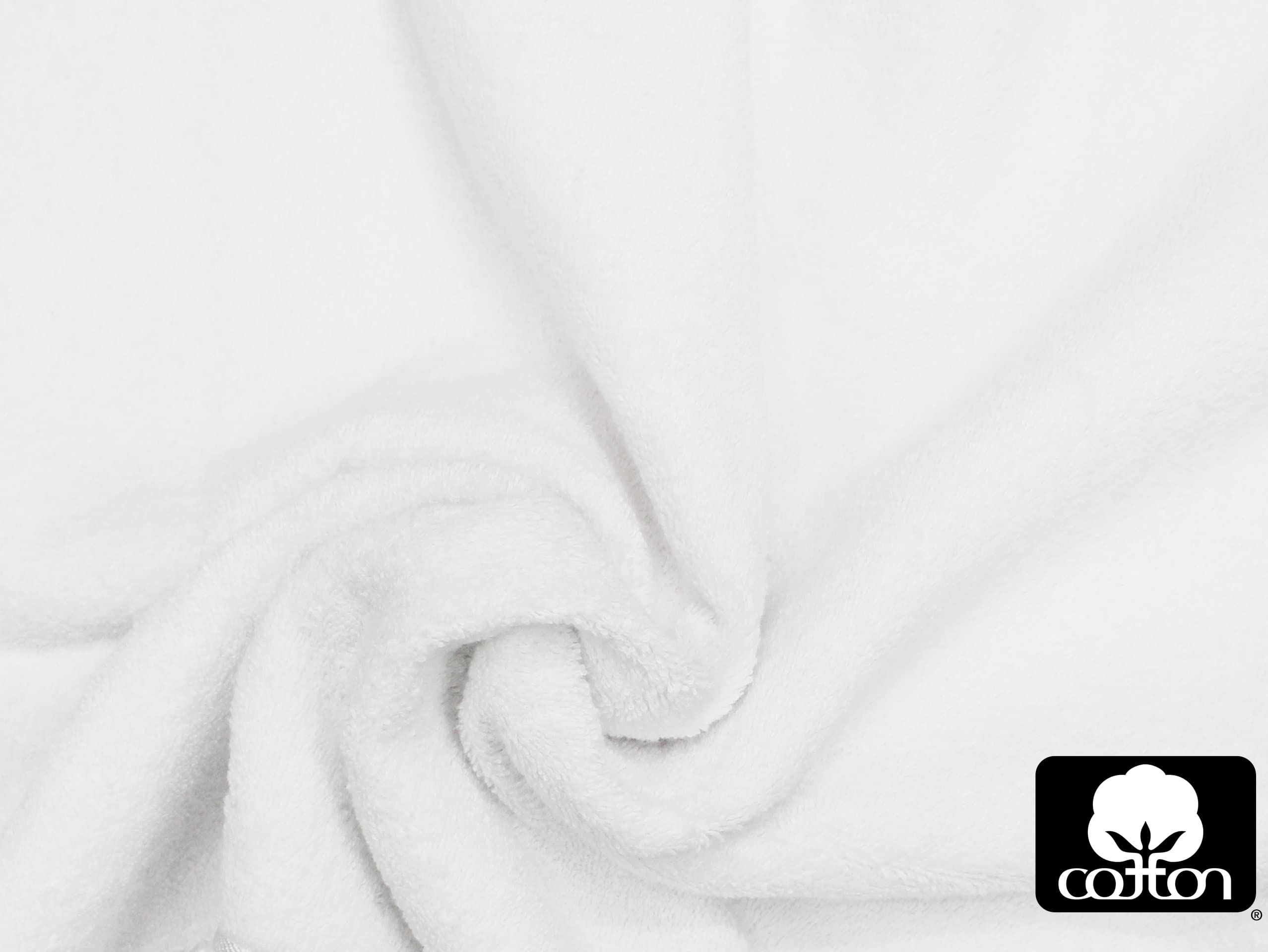 COTTON CRAFT Ultra Soft Hand Towels - 100% Cotton, 16x28 inches, White, 6 Pack, Ideal for Everyday Use