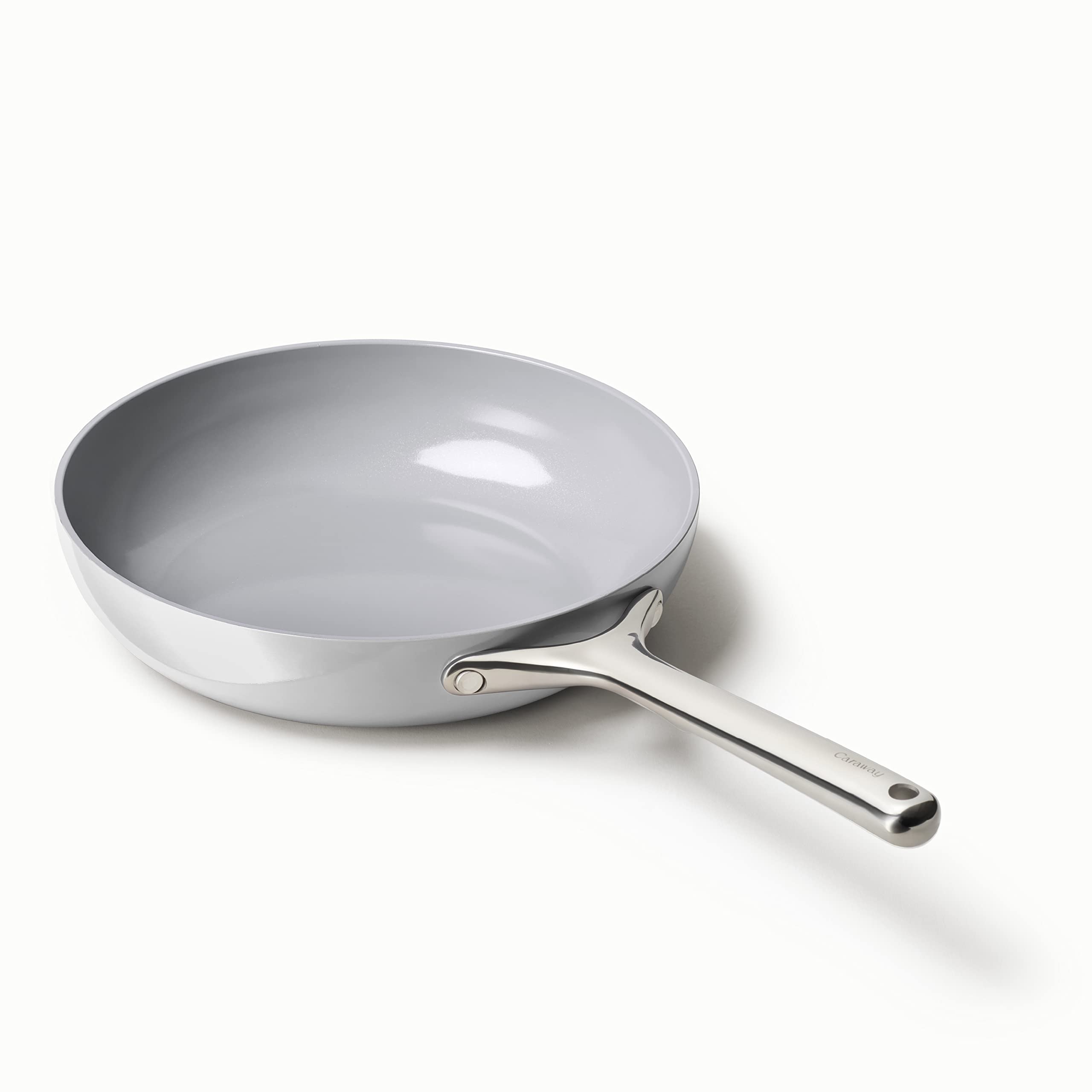 Caraway Nonstick Ceramic Frying Pan (2.7 qt, 10.5)  Non Toxic, PTFE & PFOA Free  Oven Safe & Compatible with All Stovetops (G