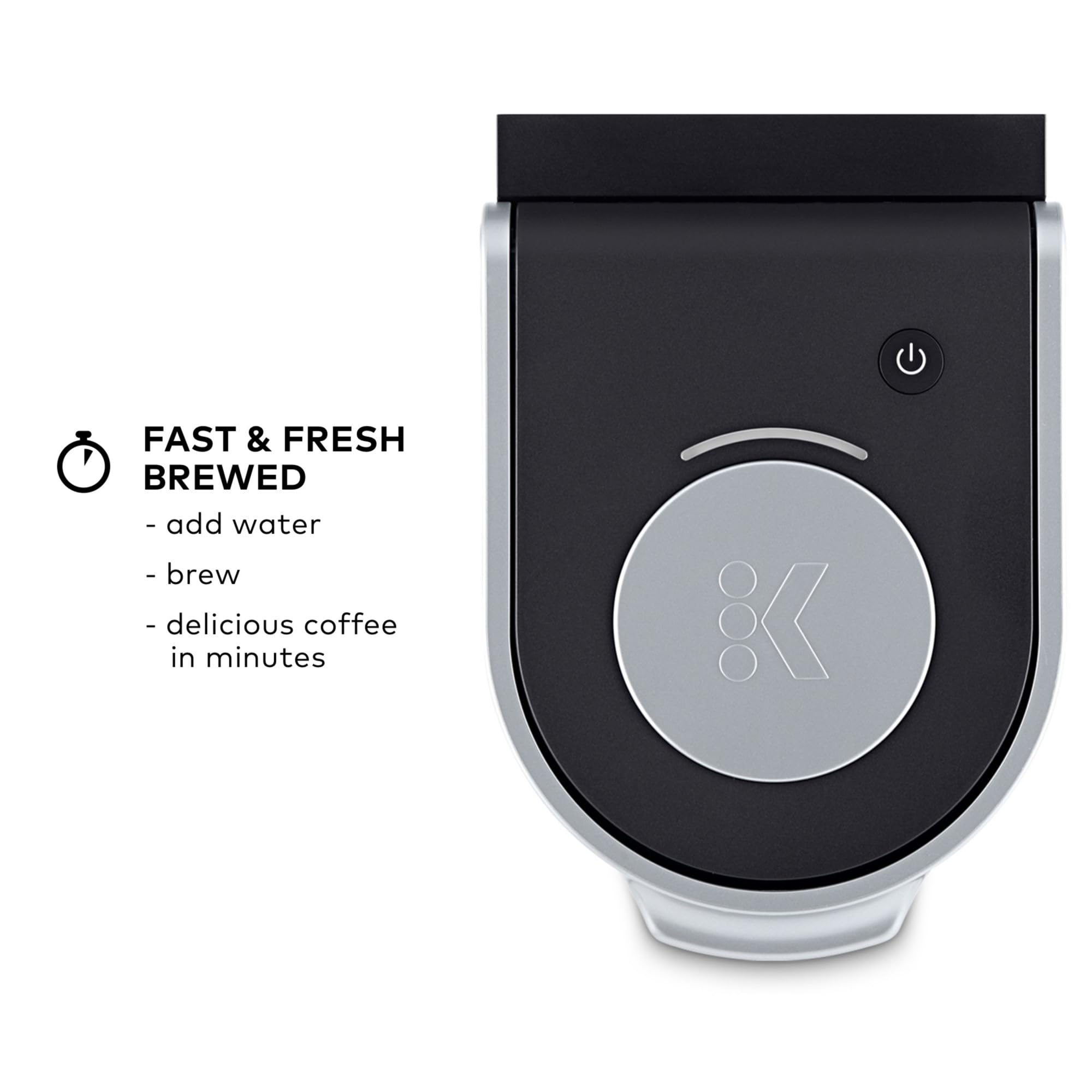 Keurig K-Mini Single Serve K-Cup Pod Coffee Maker, 6 To 12Oz Brew Size, With Cord Storage, Perfect For Small Spaces, Black