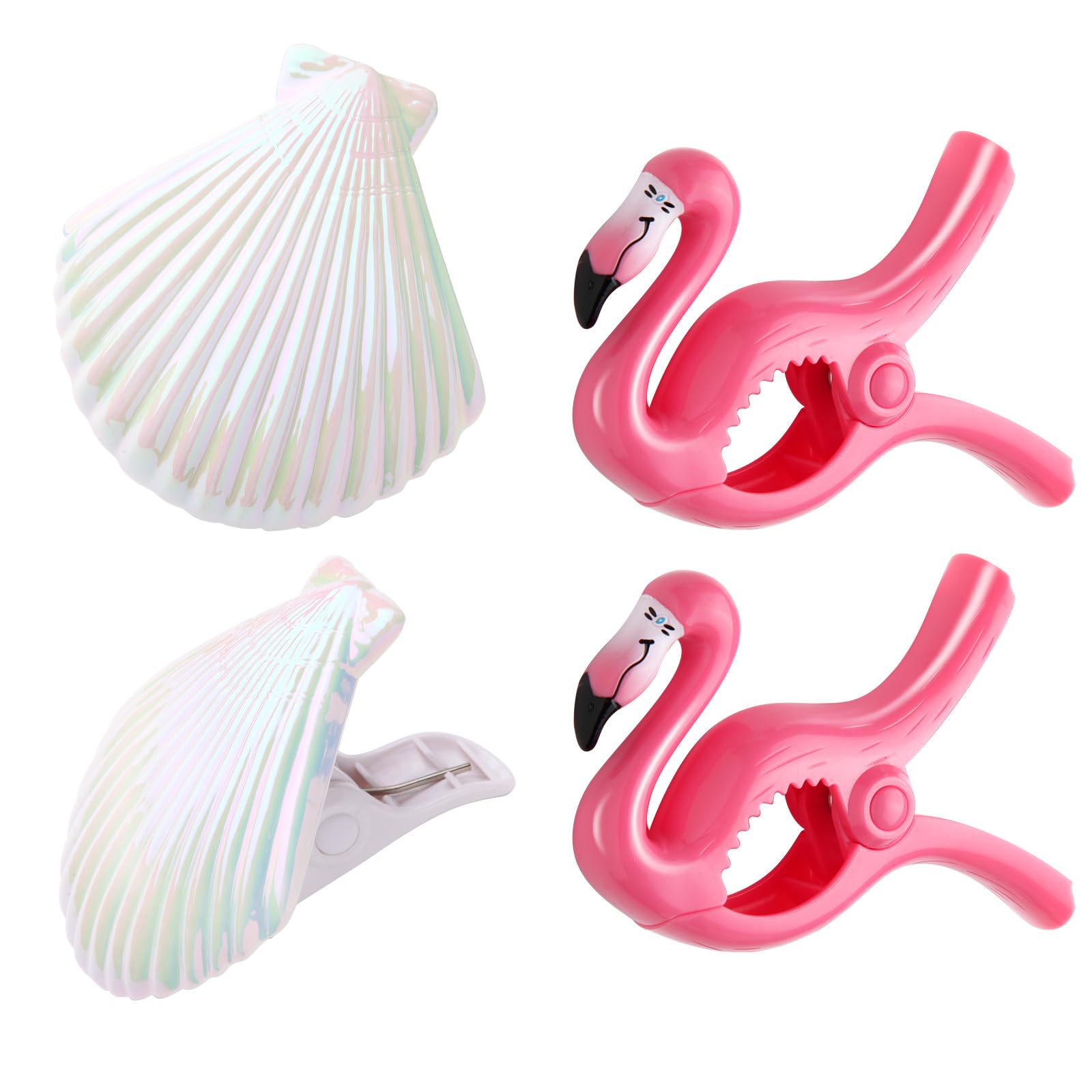 Caloogn Beach Towel Clips For Beach Chairs,Bright Color Towel Clips For Chairs Cruise Patio Holiday Pool Chairs Lounge Chair Acc