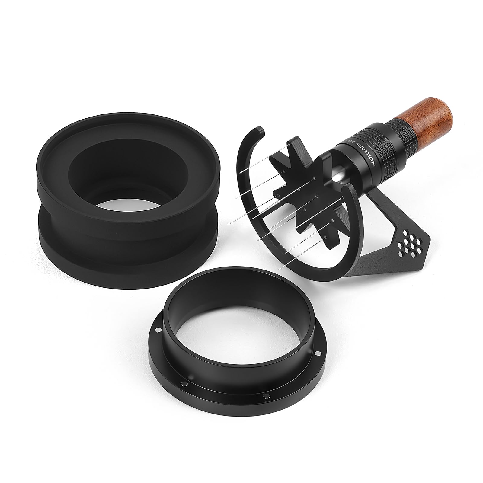 Ikape Mantis Wdt Distribution Tool, V3-58.5Mm Espresso Stirrer Distribution Tool For Barista - 8 Needle Espresso Stirrer With Do