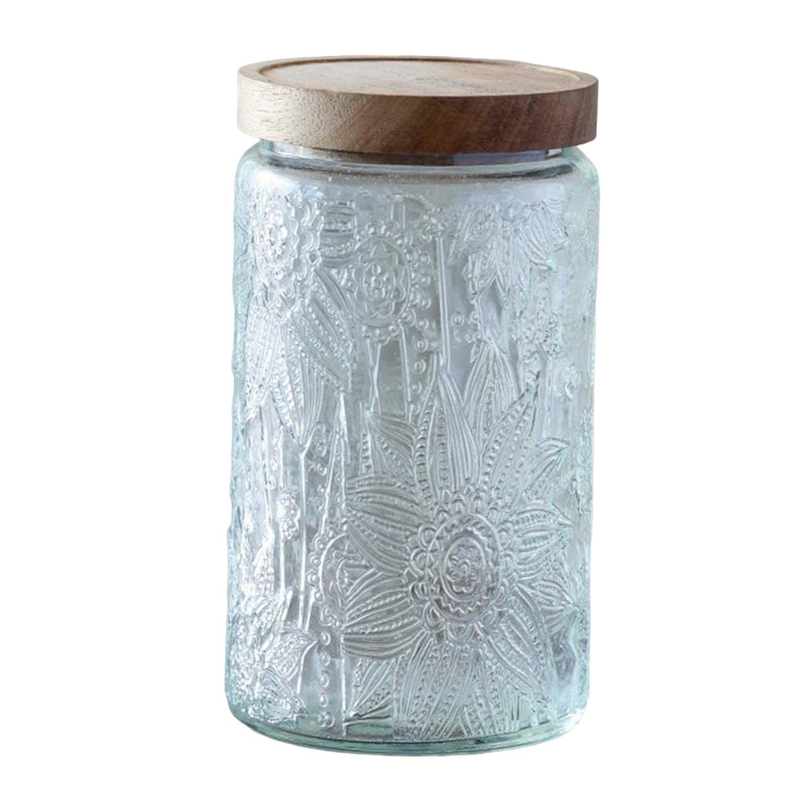 Enakshi Glass Storage Jars Food Container Cereal Container For Cupboard Shelf Pantry Style C |Home & Garden | Kitchen, Dining & 