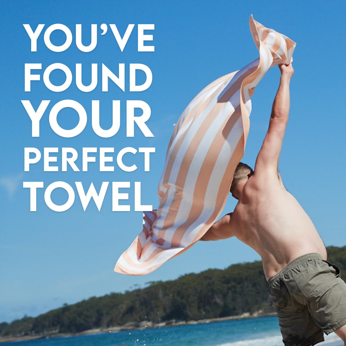 Dock & Bay Beach Towel - Quick Dry  Sand Free - compact  Lightweight - 100% Recycled - Includes Bag - cabana - Set of 6 - Extra Large (200x90cm  78x35)