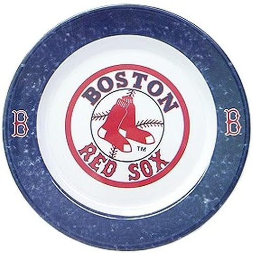 Boston Red Sox Dinner Plate Set 4 Piece Co
