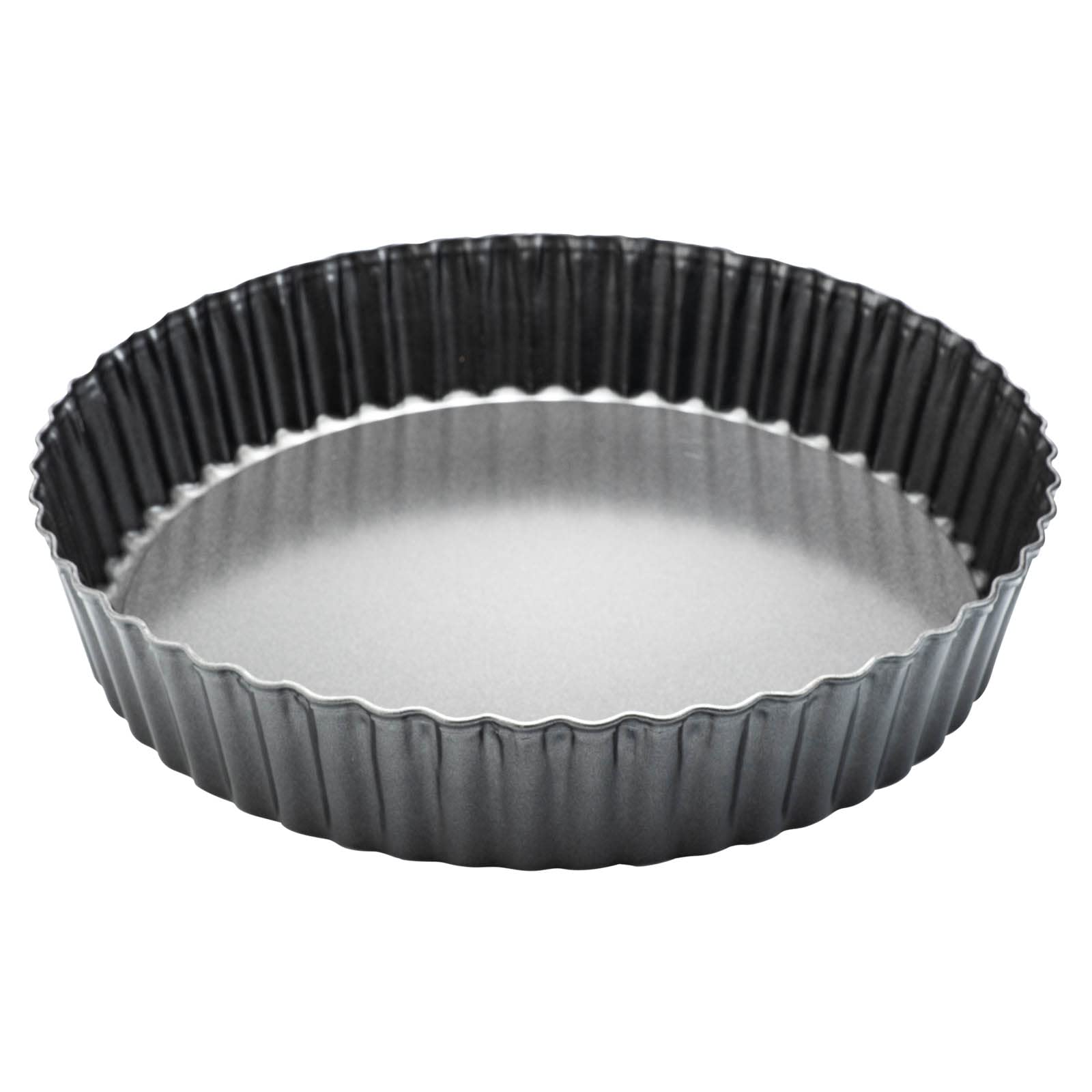 Deep Dish Quiche Pan, 11    x 2    Tall Pie Pan Deep Tart Pan with Removable Bottom, Nonstick Large Fluted Tart Mold Loose Base 