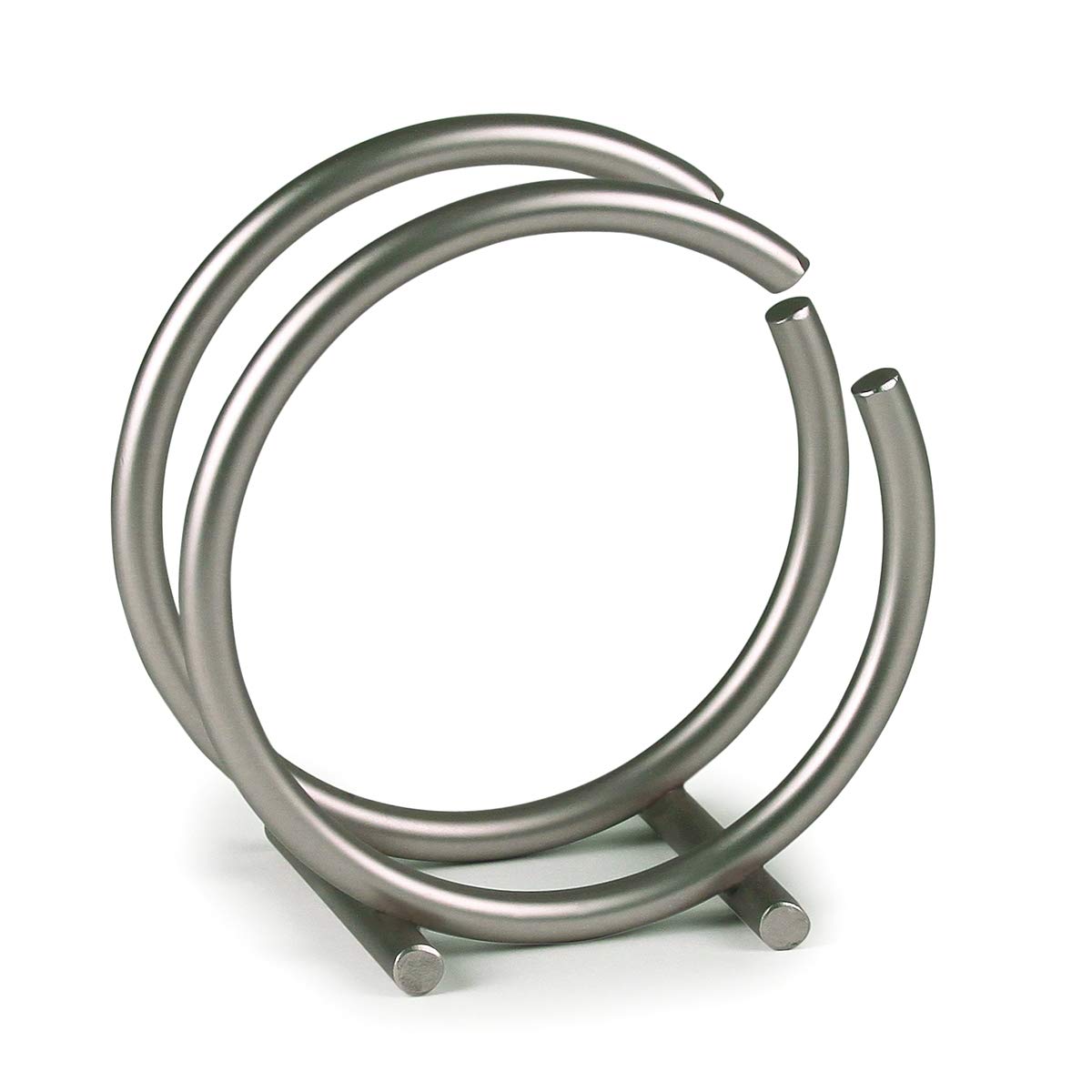 Spectrum Diversified Euro Round Vertical, Contemporary Upright Holder Modern Kitchen D  Cor & Dining Table Accessory, Countertop